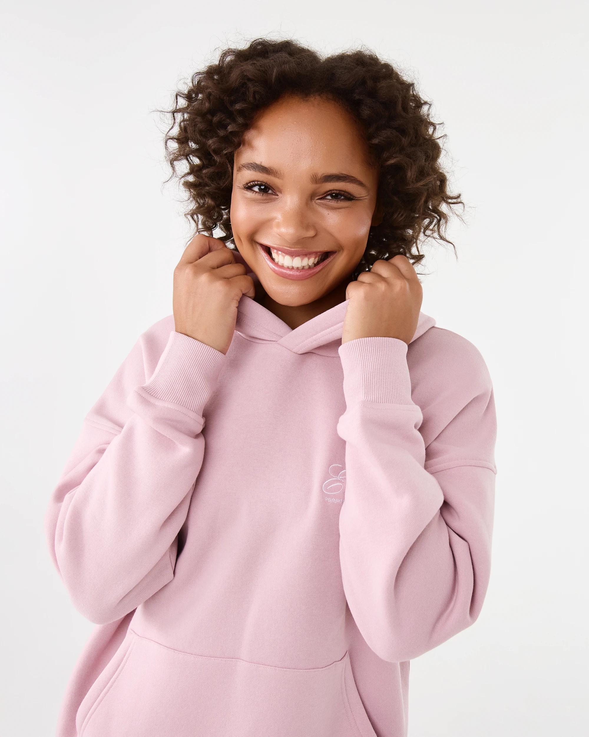 5 Everlast Womens New Core Hoodie Rose Blush, 5 of 10