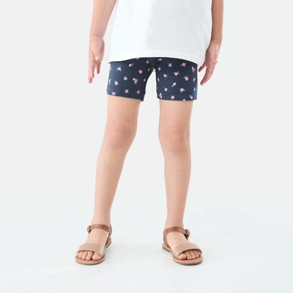 1 Printed Bike Shorts Floral, 1 of 8