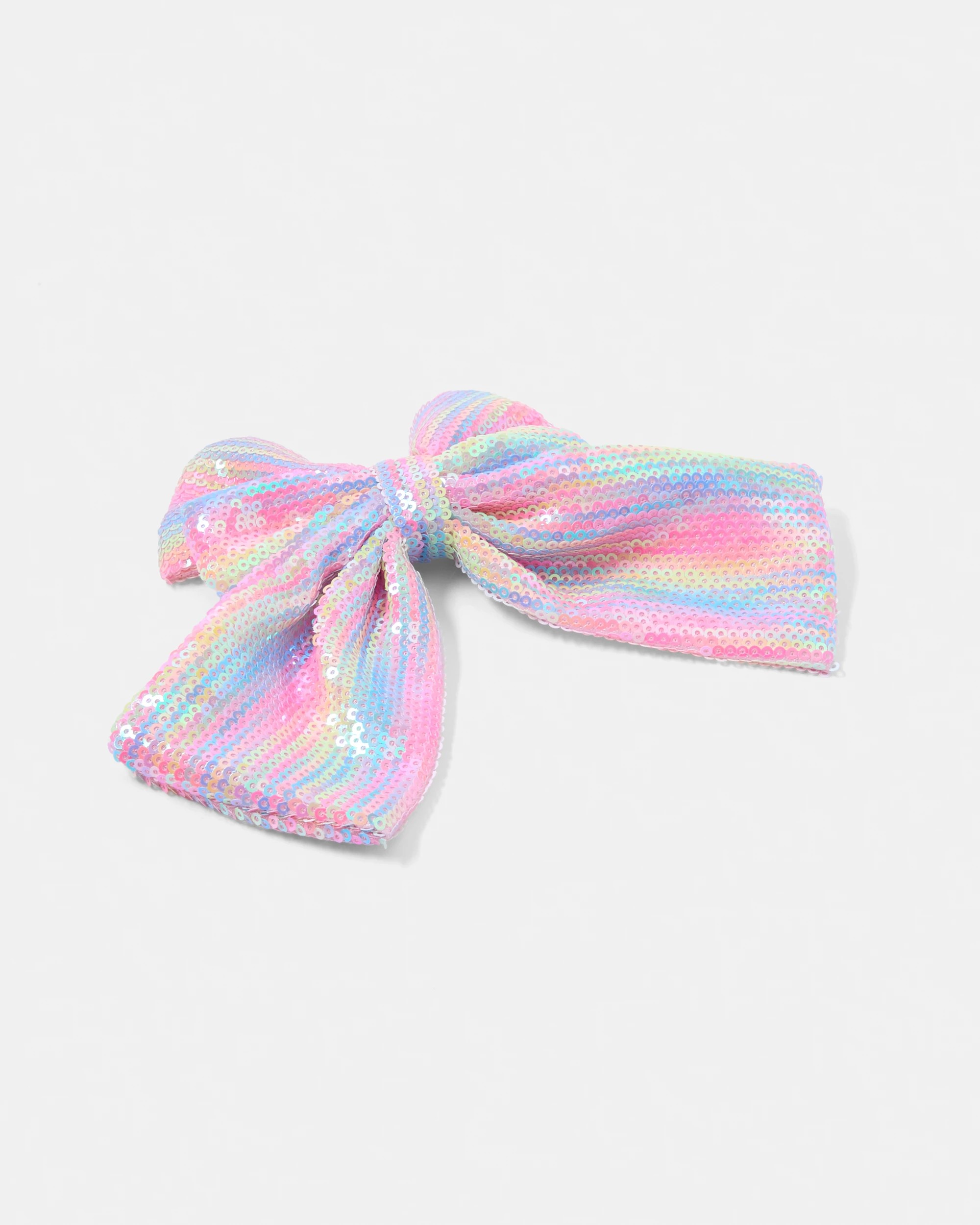 3 Large Sequin Bow Hair Clip, 3 of 4