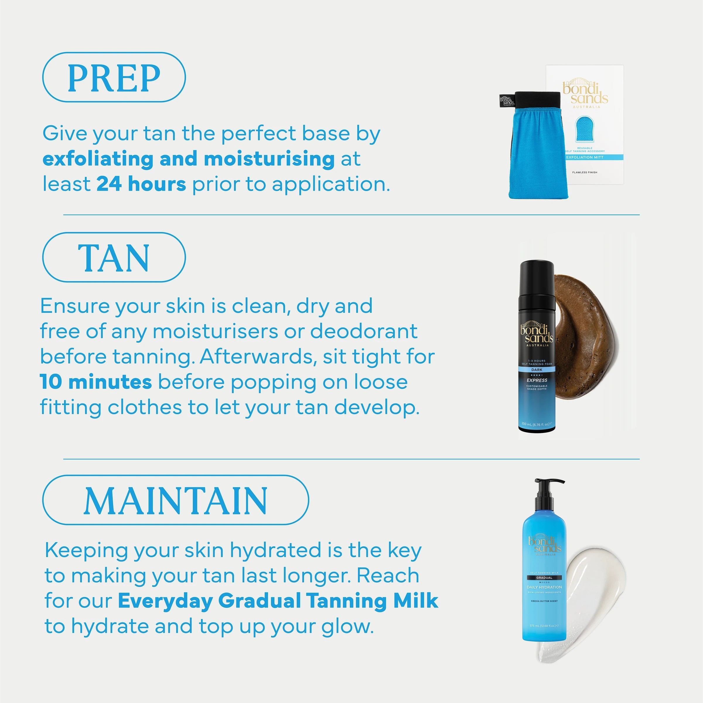 3 Bondi Sands Dark Express 1 Hour Self Tanning Foam 200ml, 3 of 7