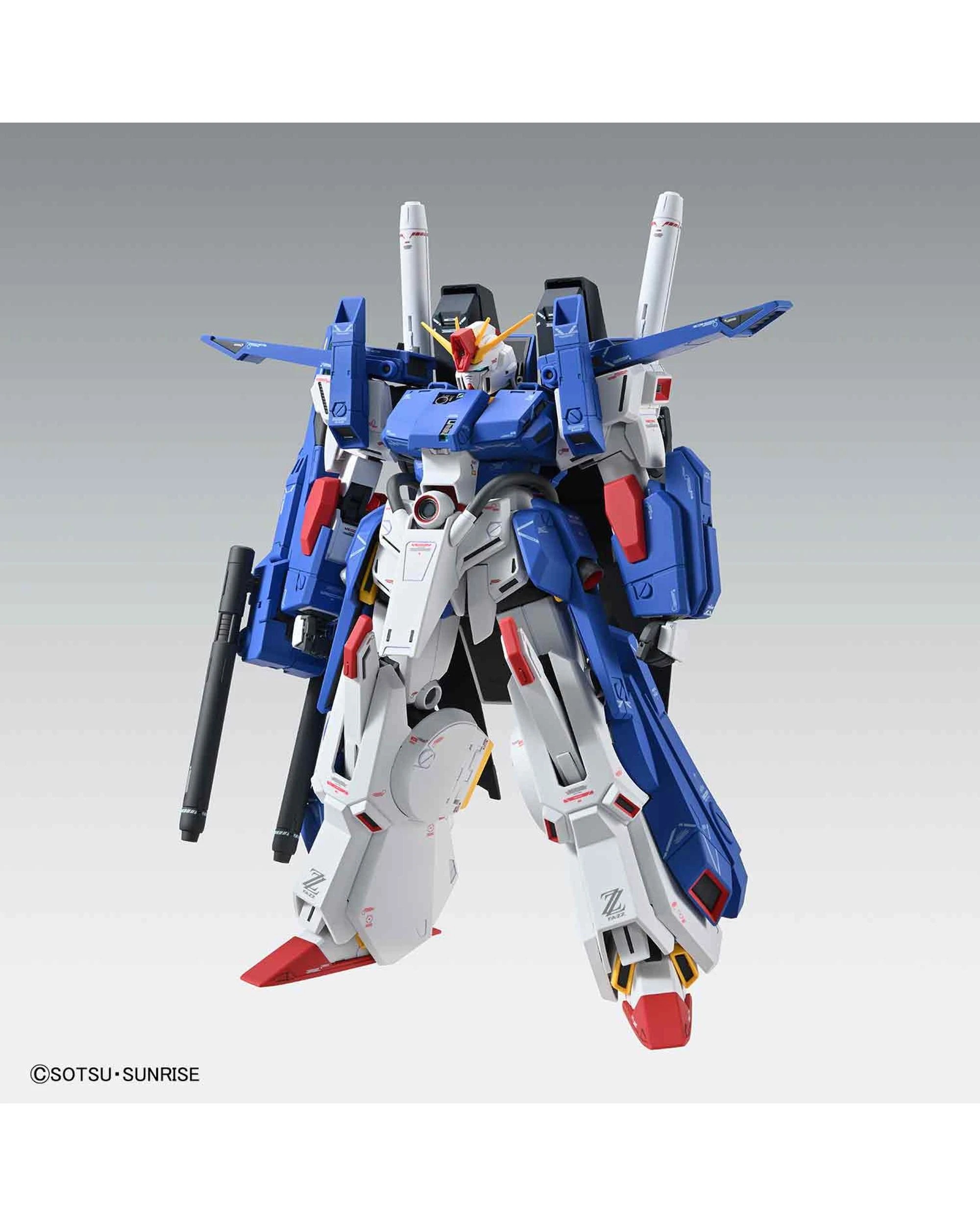 2 Bandai Gundam MG Full Armor ZZ Gundam Version Ka 1/100 Model Kit, 2 of 4