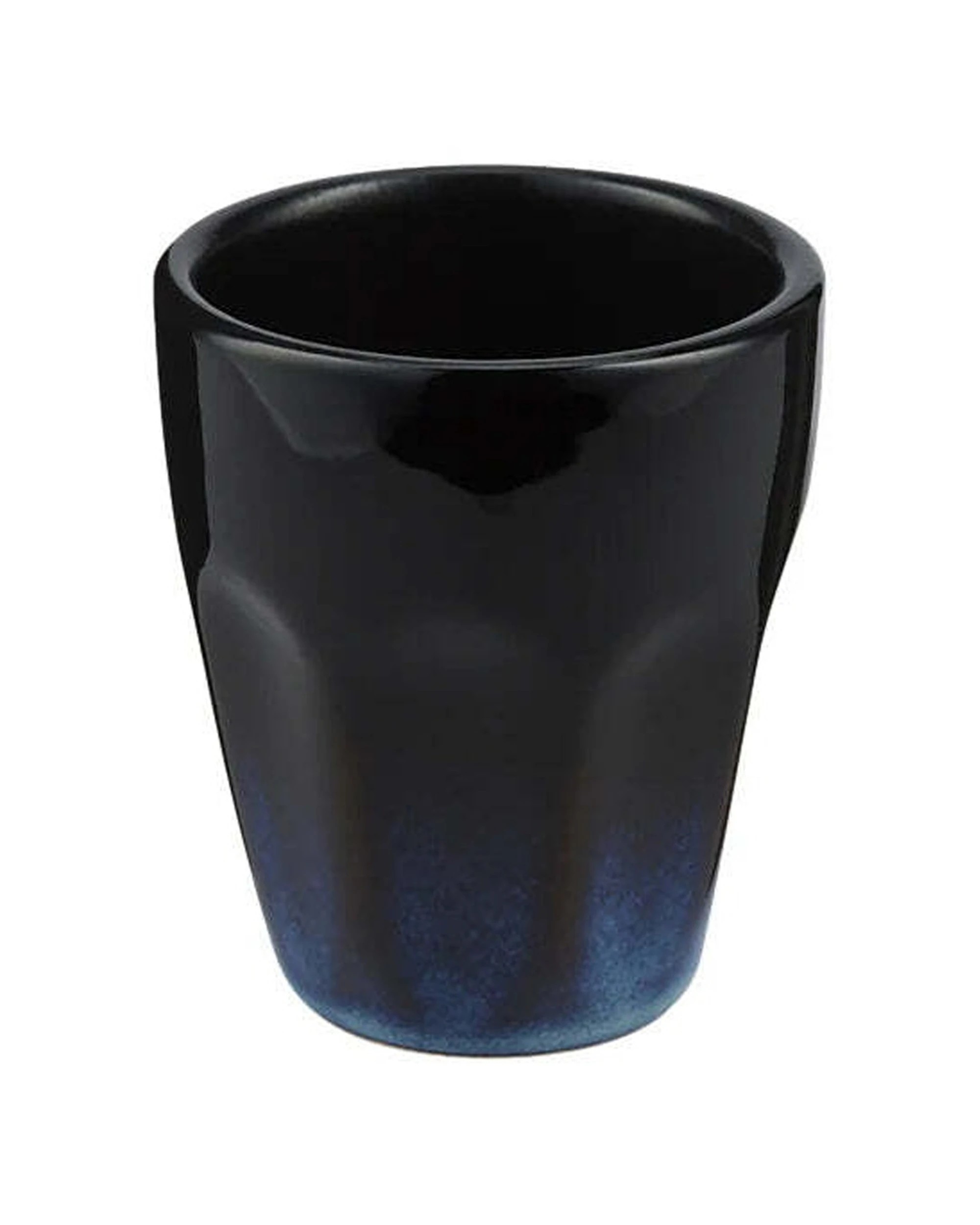 2 Maxwell And Williams Espresso Cup Caviar Midnight Collection 90ml Porcelain - Blue, 2 of 2