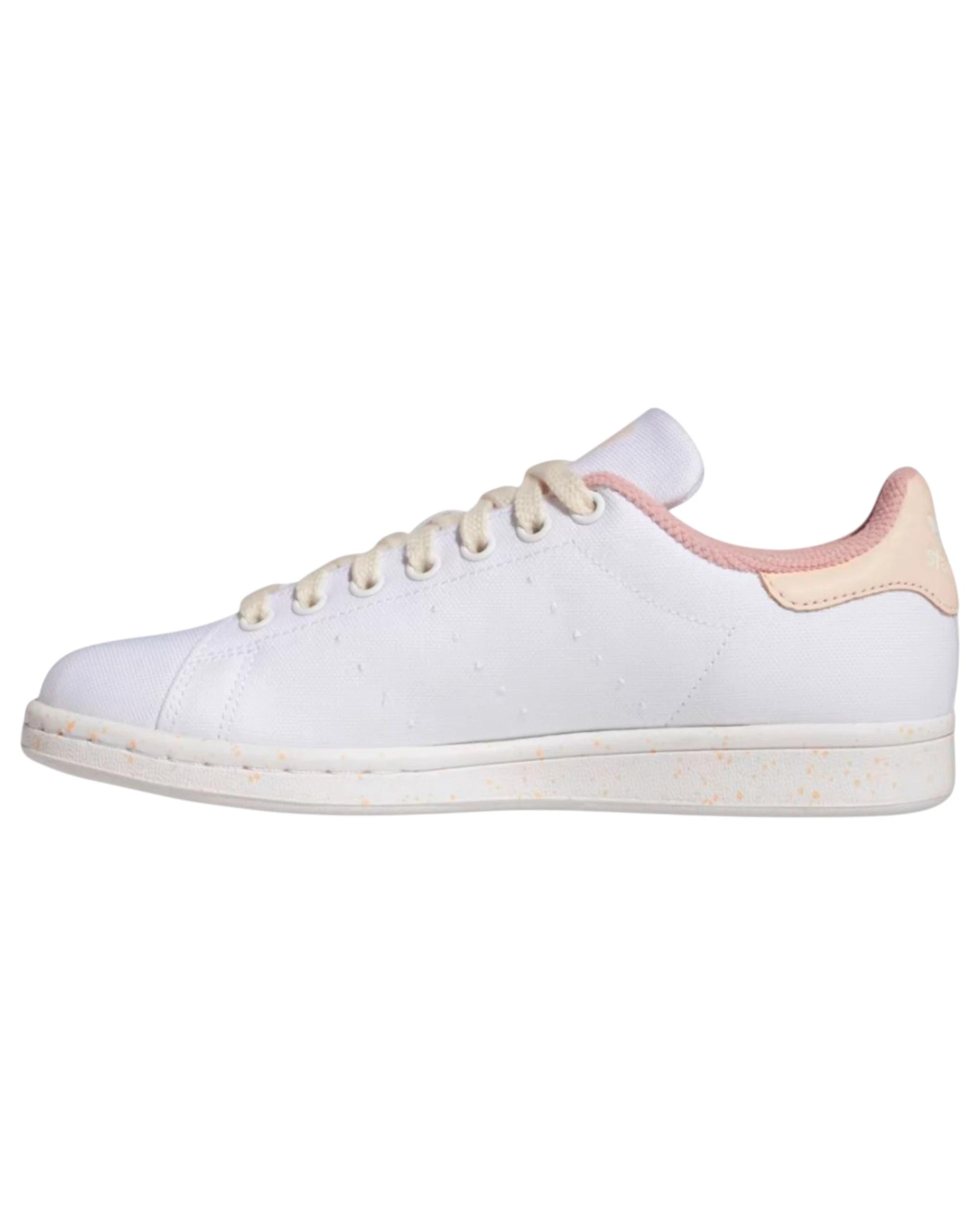 2 Adidas Womens Stan Smith Originals Sneakers White/Pink Tint Shoes WHITE/PINK TINT, 2 of 8