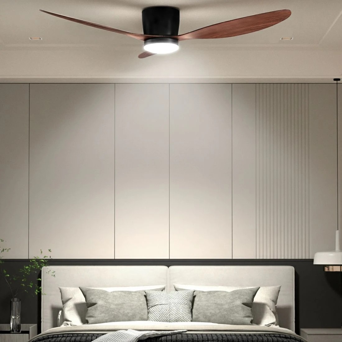 4 Devanti 52'' Ceiling Fan DC Motor w/Light w/Remote - Multi, 4 of 6