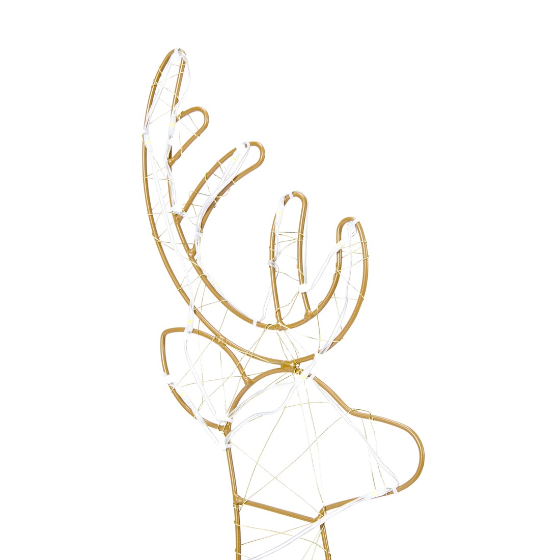 4 3 Pack Solar Powered LED Light Up Standing Reindeer, 4 of 8