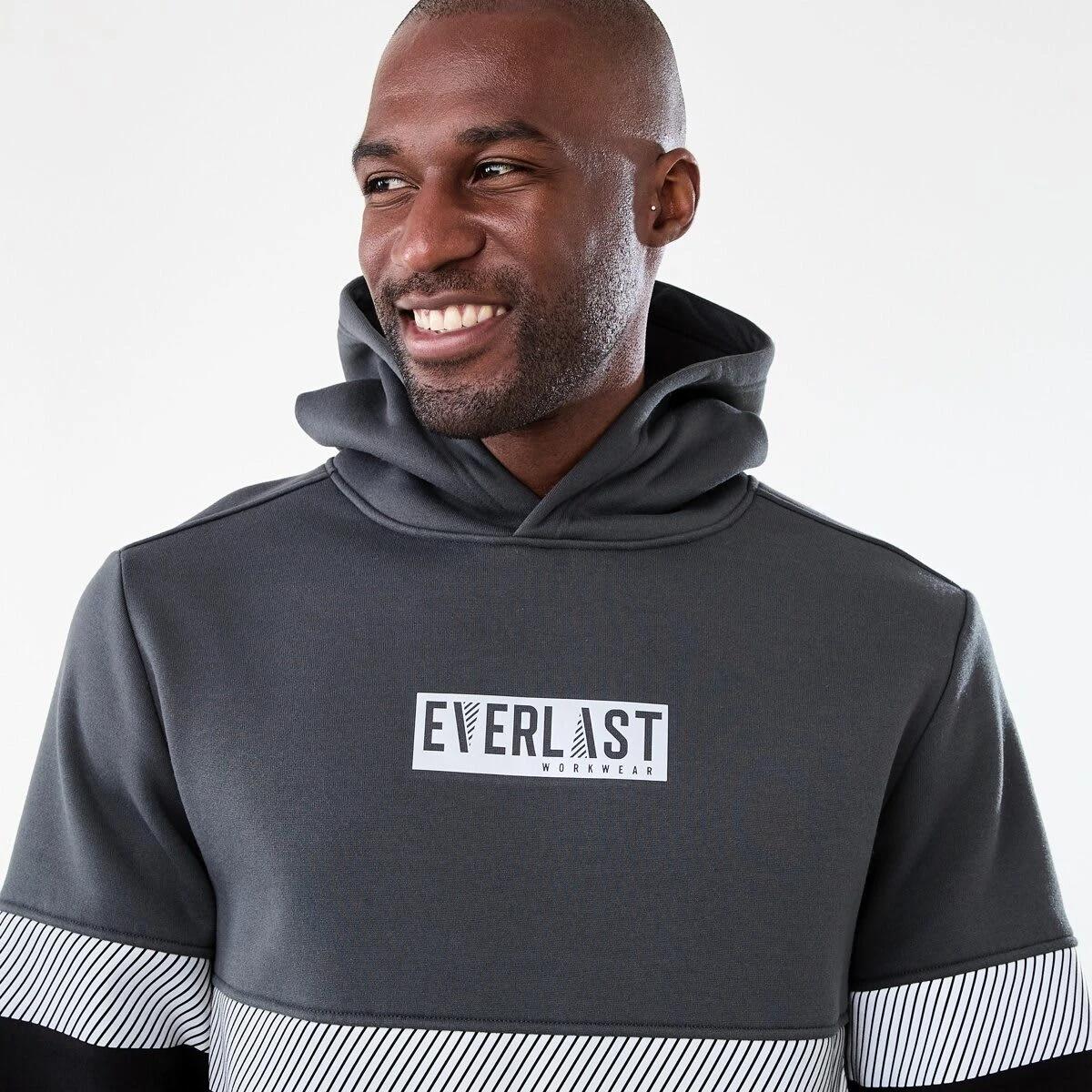 4 Everlast Work Reflective Pull Over Hoodie Black, 4 of 10