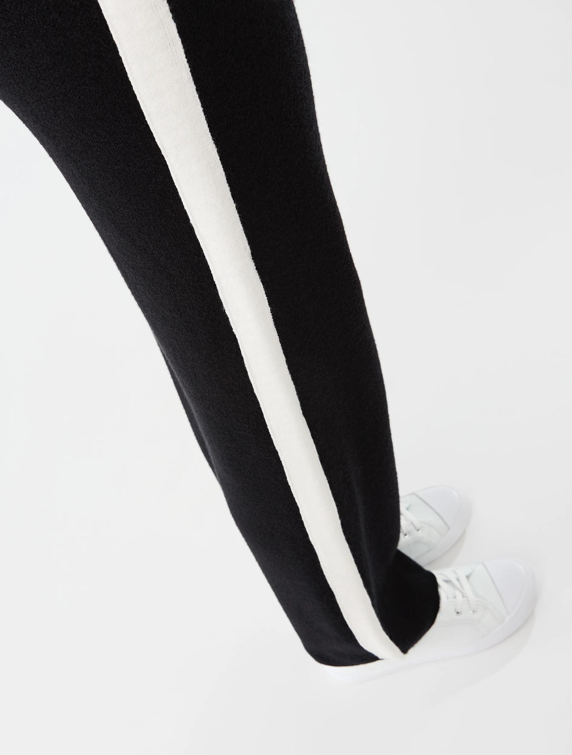 4 Bonded Knit Pants Black, 4 of 6