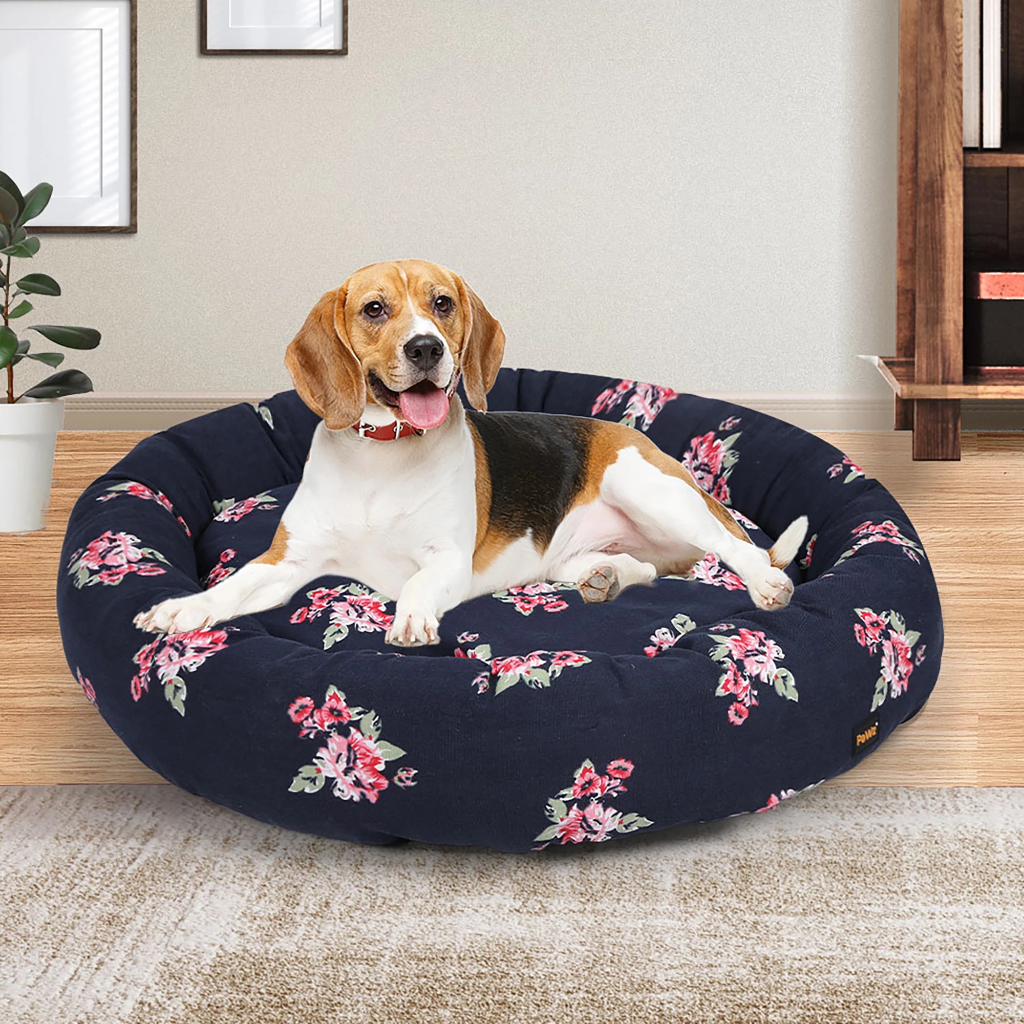 7 Pawz Round Dog Calming Bed Large, 7 of 7