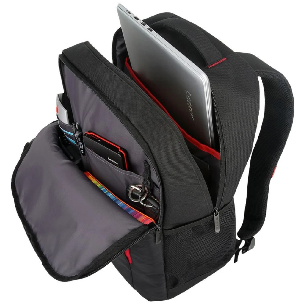4 Lenovo 15.6" Everyday Backpack Black, 4 of 5