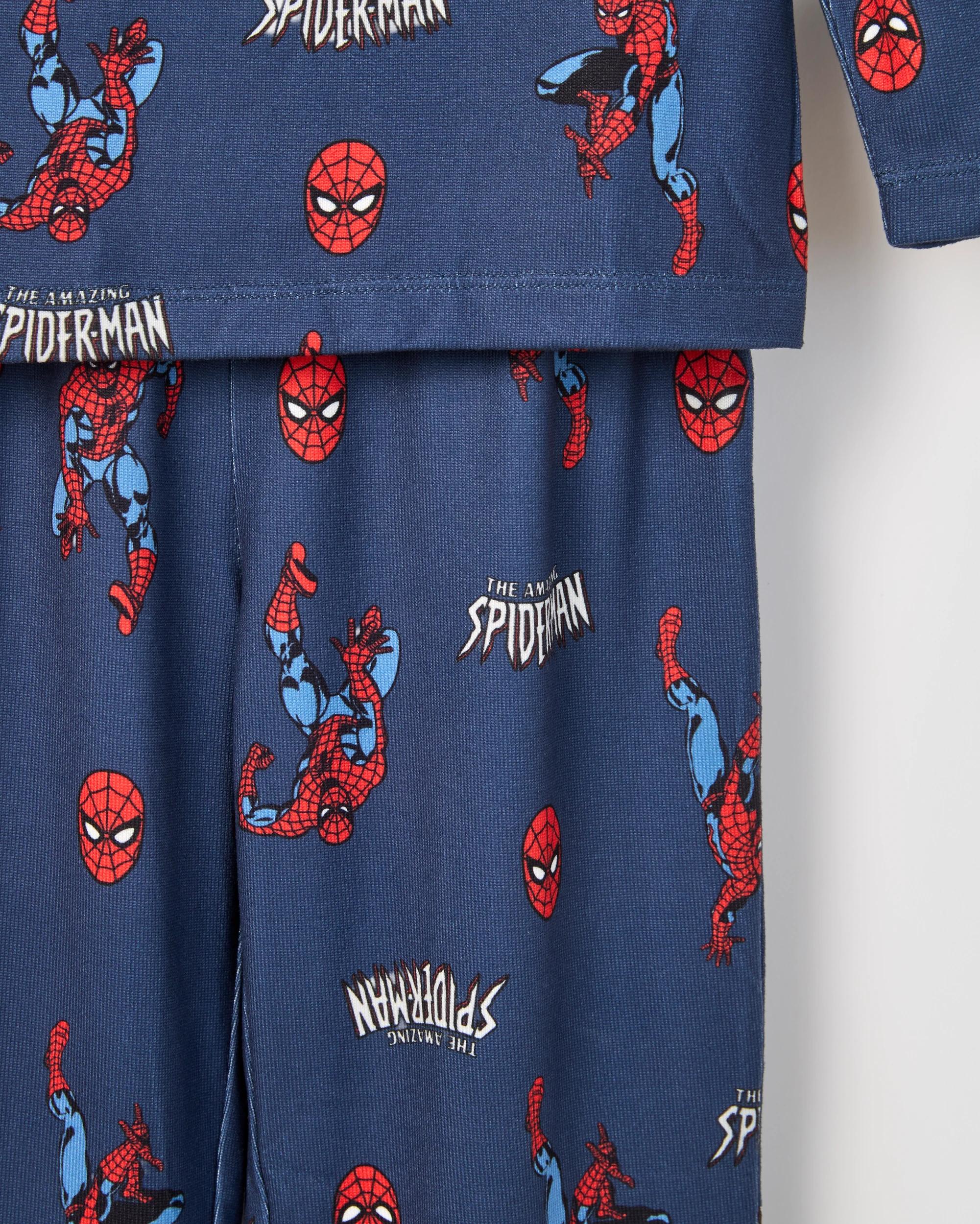 7 Spider-Man Gift Pack Younger Boys Hacci Knit Pyjama Set SPIDER-MAN, 7 of 9