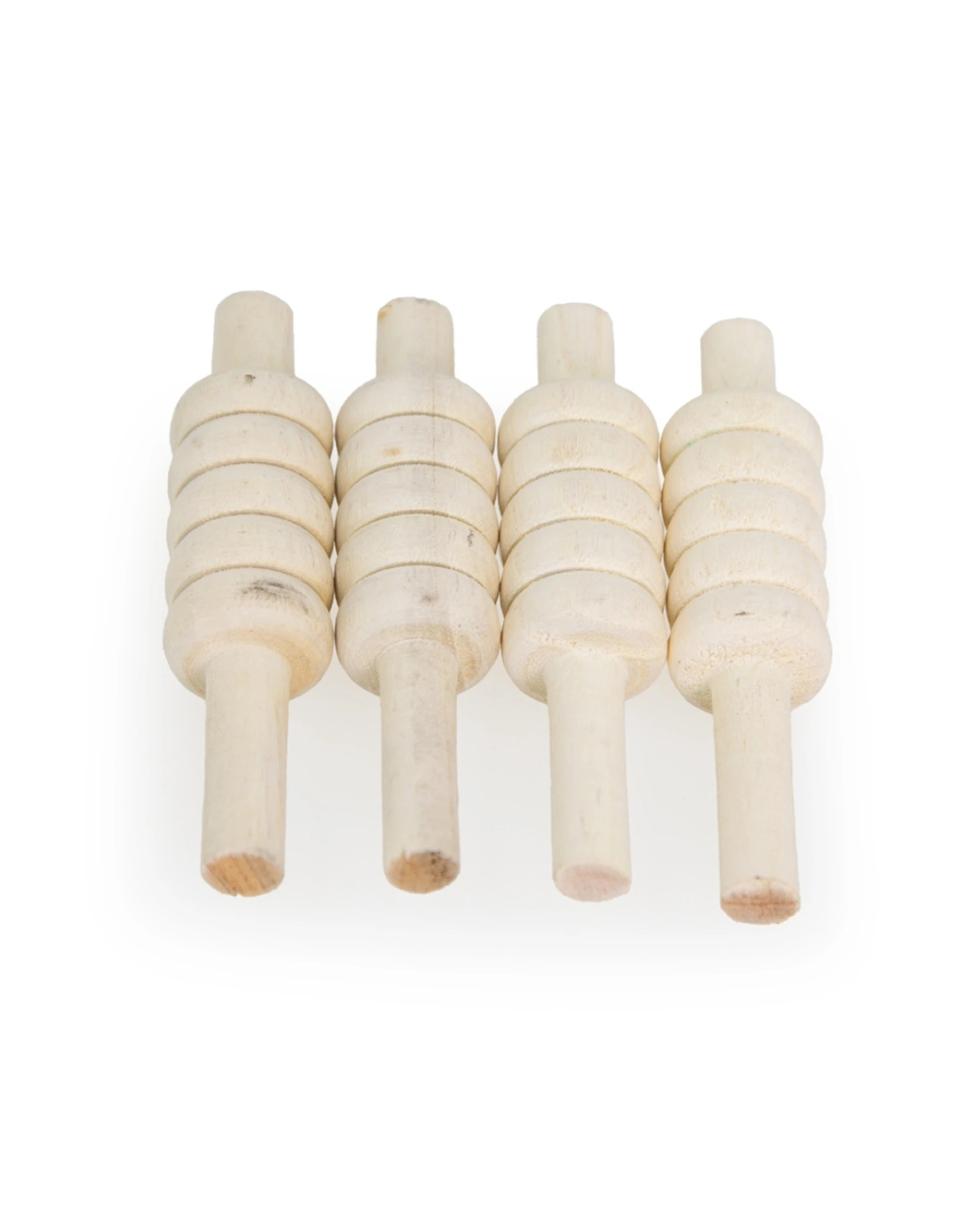 2 Victor Cricket 4pc Bails Wooden Replacements For Stumps - Natural, 2 of 2