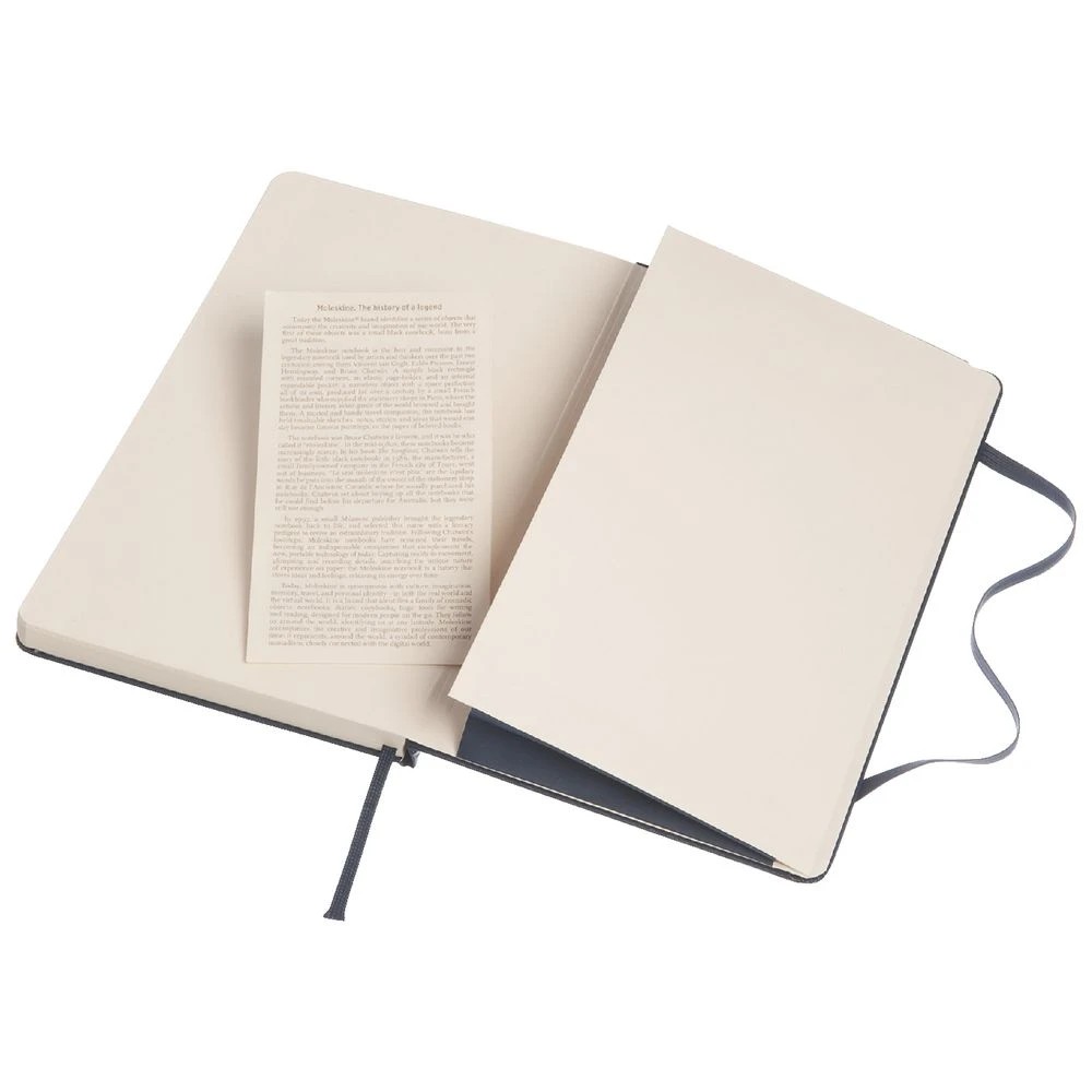 5 Moleskine Hardcover Ruled Large Notebook 240pg Blue, 5 of 6