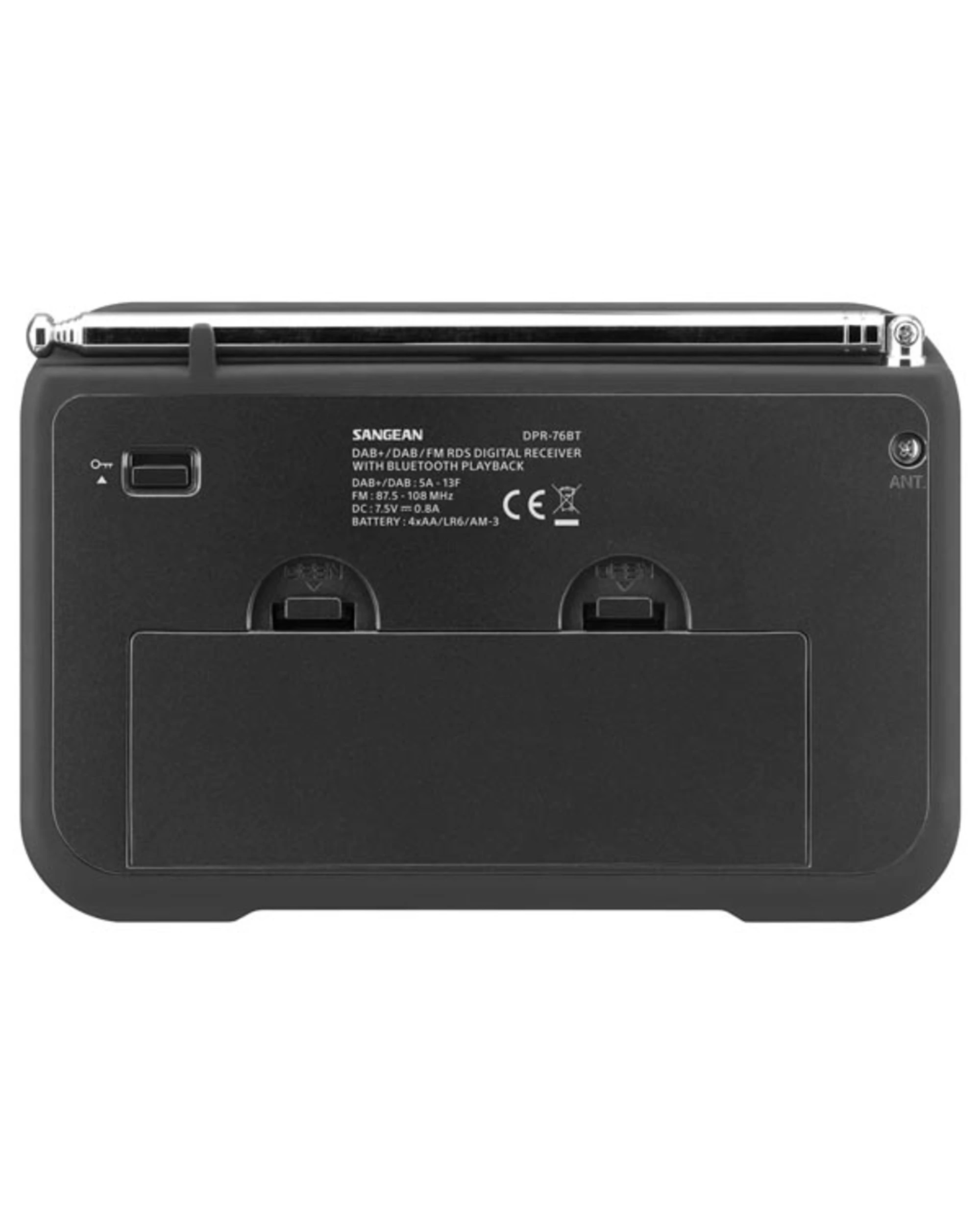 4 Sangean DPR-76BT Bluetooth Portable Digital Radio, 4 of 4