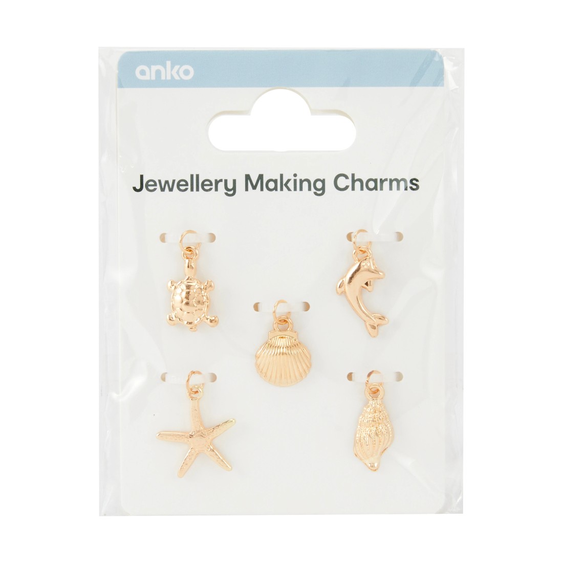 1 Jewellery Making Charms - Beach, 1 of 3