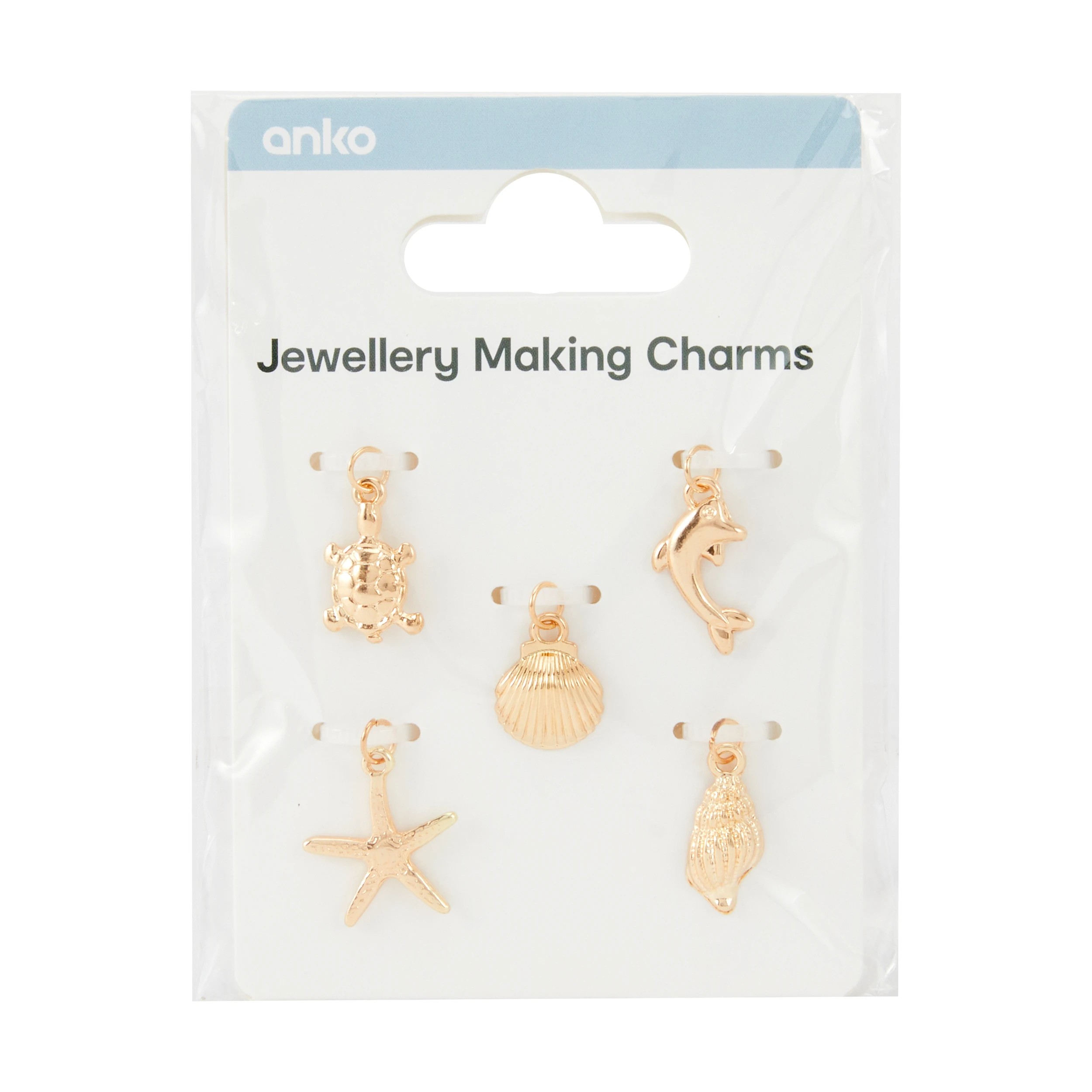 1 Jewellery Making Charms - Beach, 1 of 3