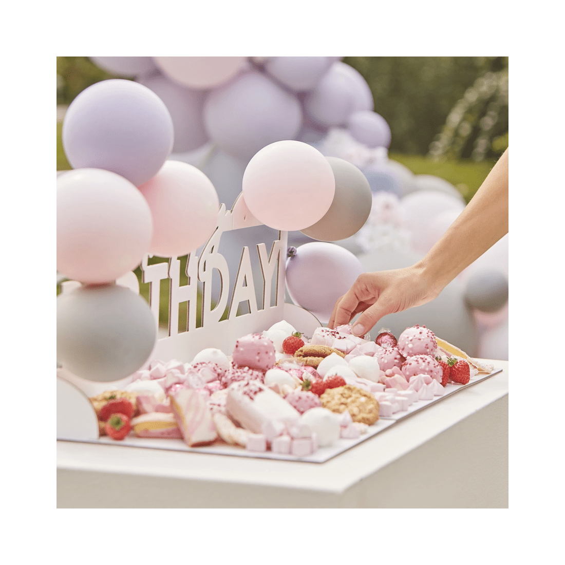 2 Ginger Ray Ginger Ray Happy Birthday Pop Up Grazing Board, 2 of 4