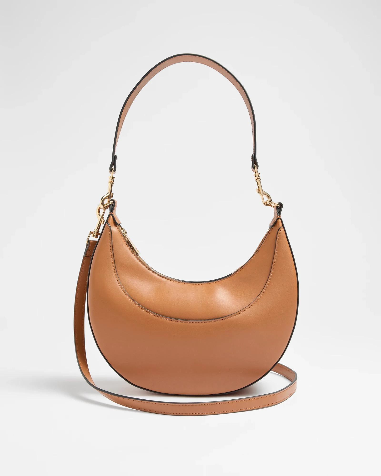 1 Target Half Moon Panel Shoulder Bag TAN, 1 of 2