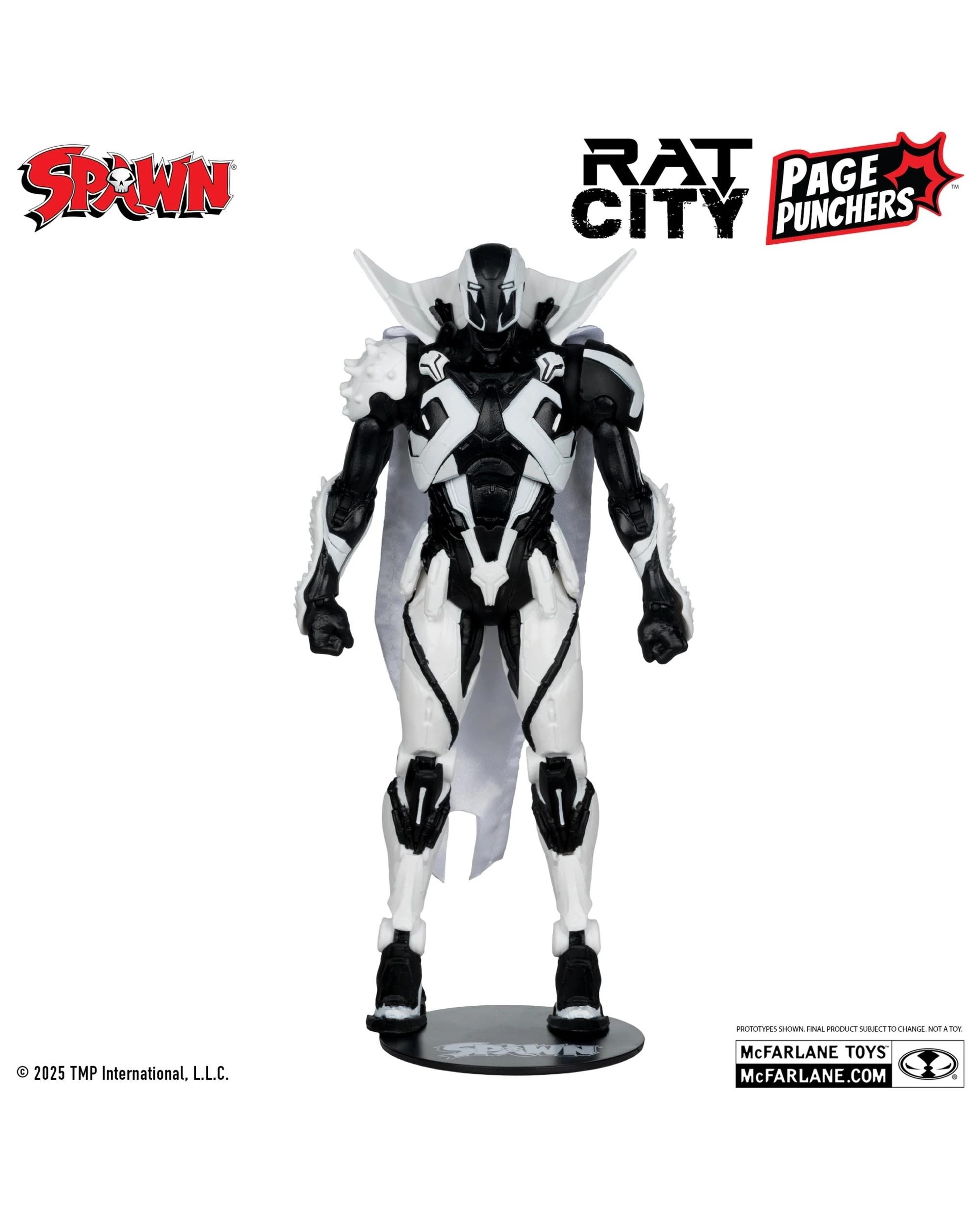 5 McFarlane Spawn The Deviant Rat City Red Platinum Edition 7 inch Action Figure, 5 of 9