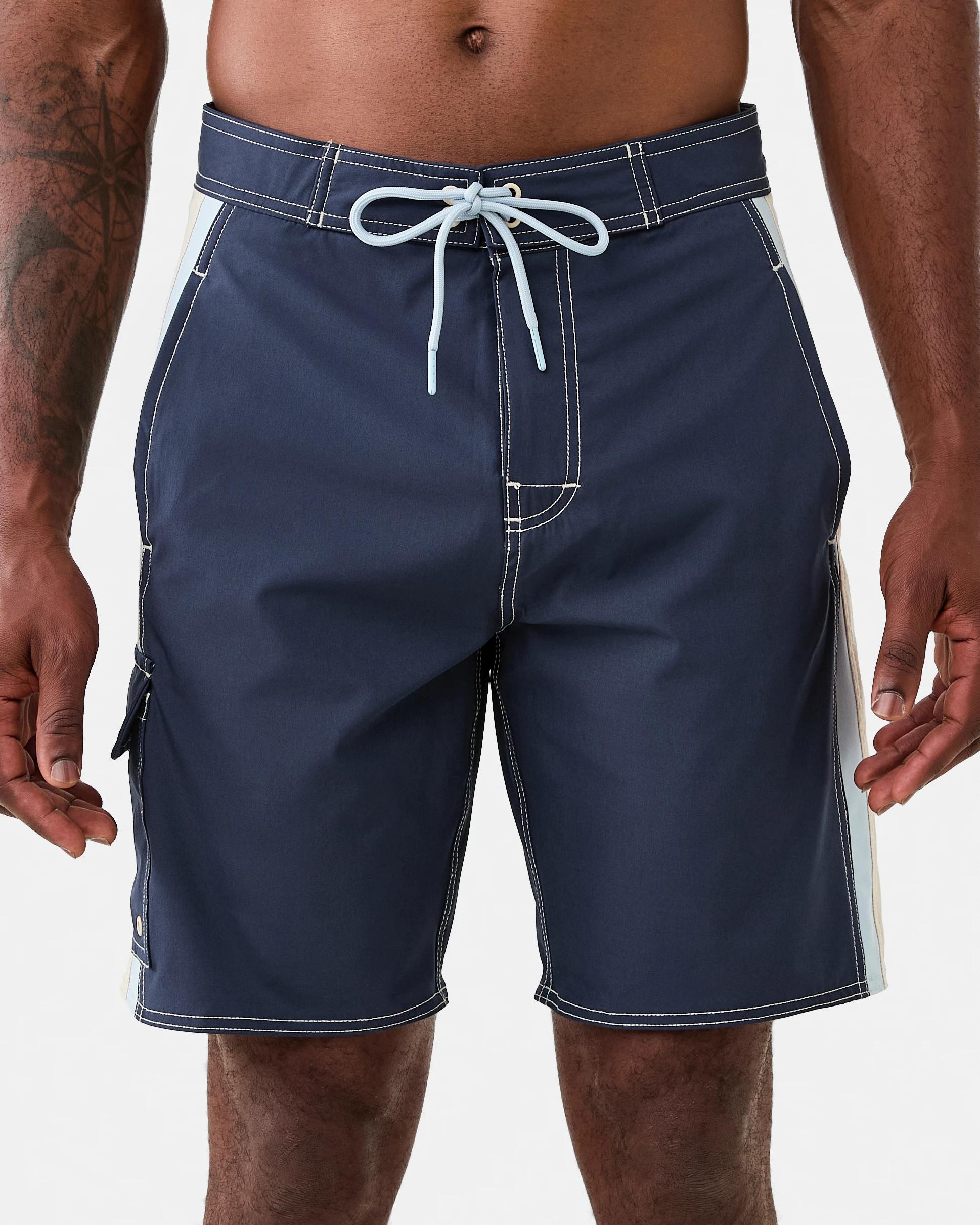 1 4 Way Stretch Boardshorts Navy, 1 of 7
