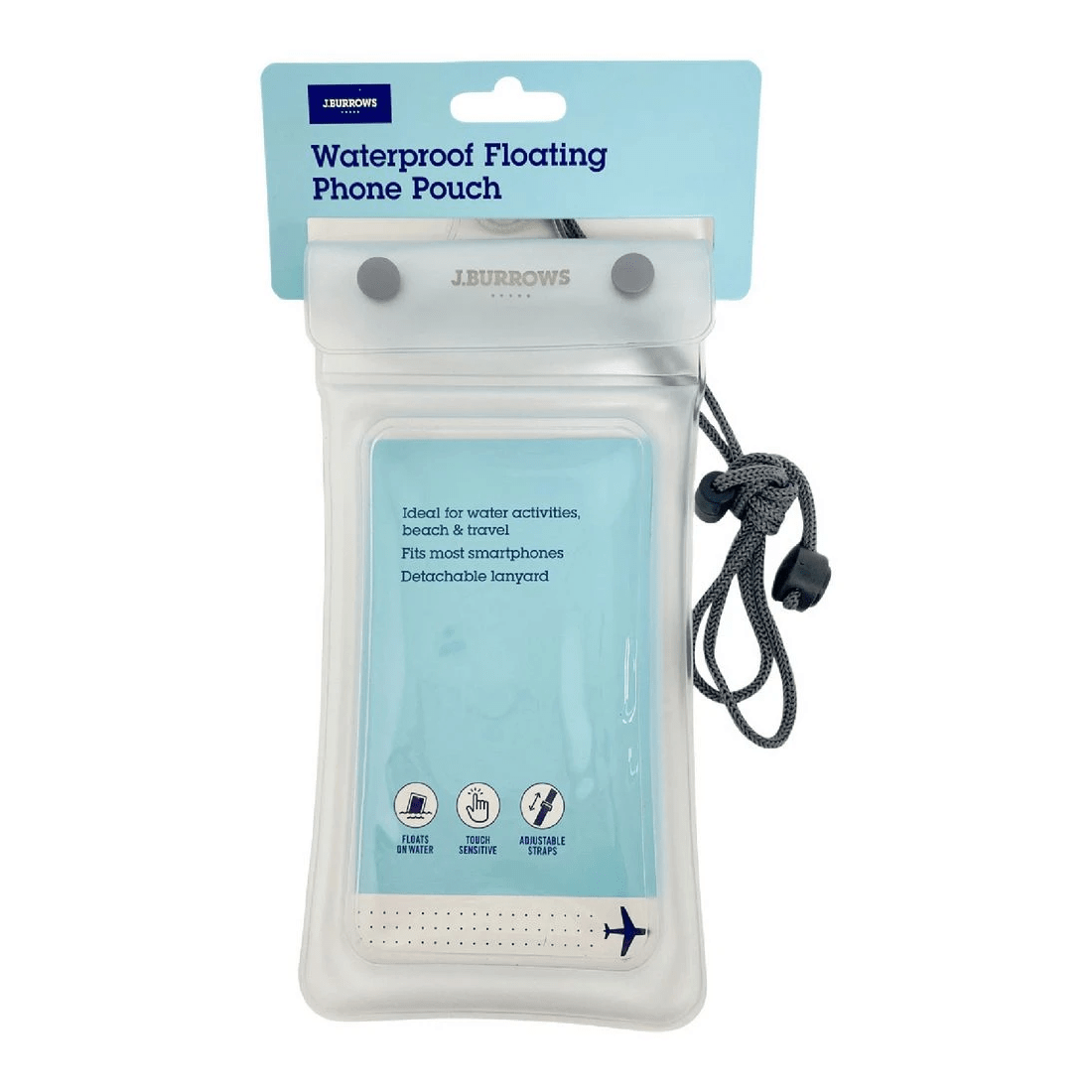 1 J.Burrows Waterproof Floating Phone Pouch, 1 of 3