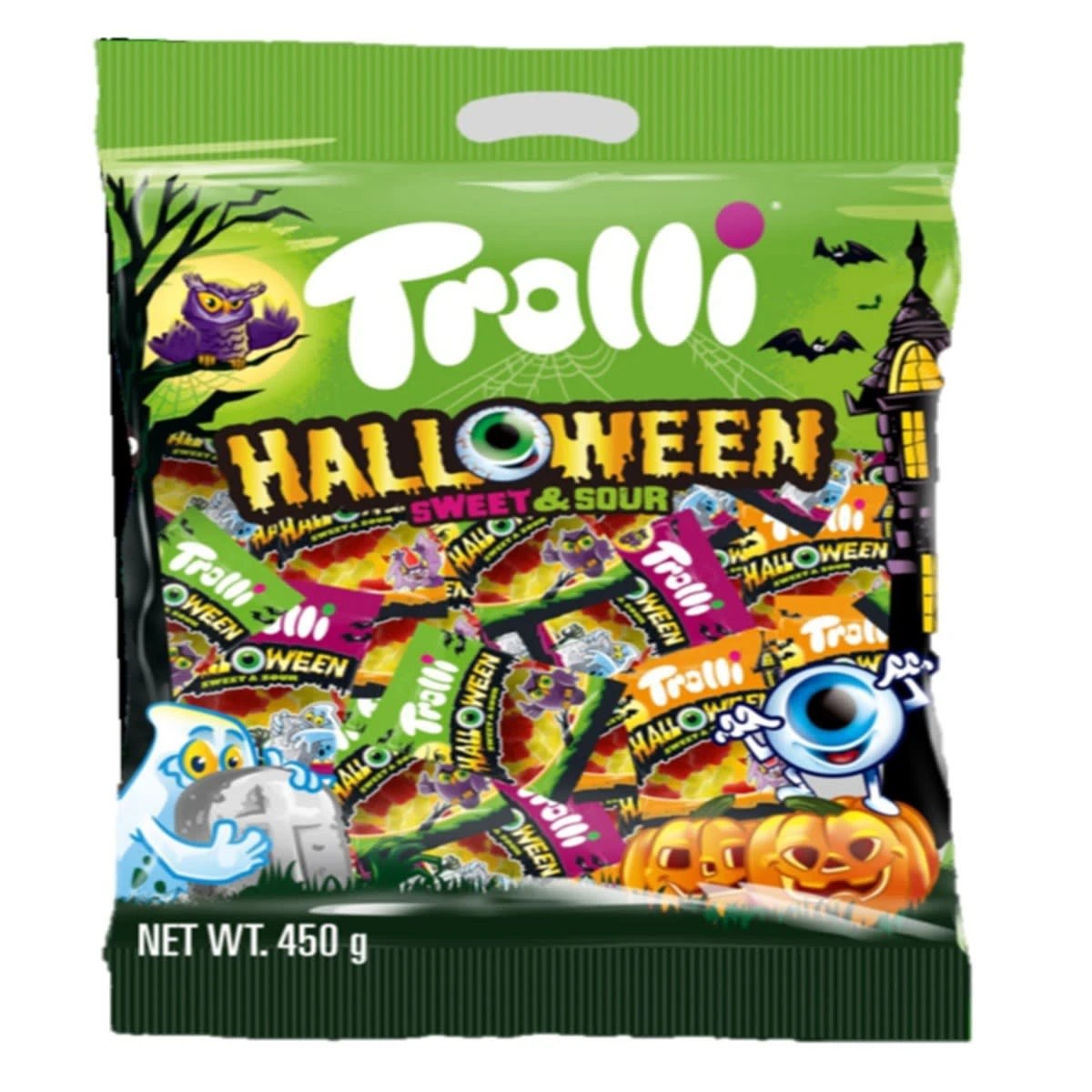 1 Trolli Halloween Sweet & Sour 450g, 1 of 2