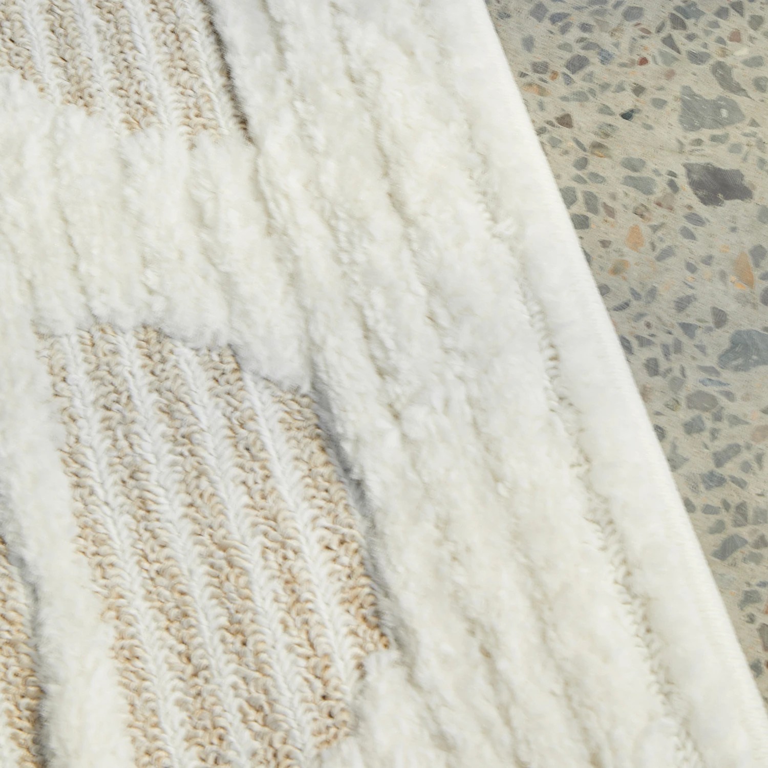 5 Common Ground Rugs Safflower Lou 150x80cm - Small Power Loomed Pet Friendly Floor Rug - Beige, 5 of 6