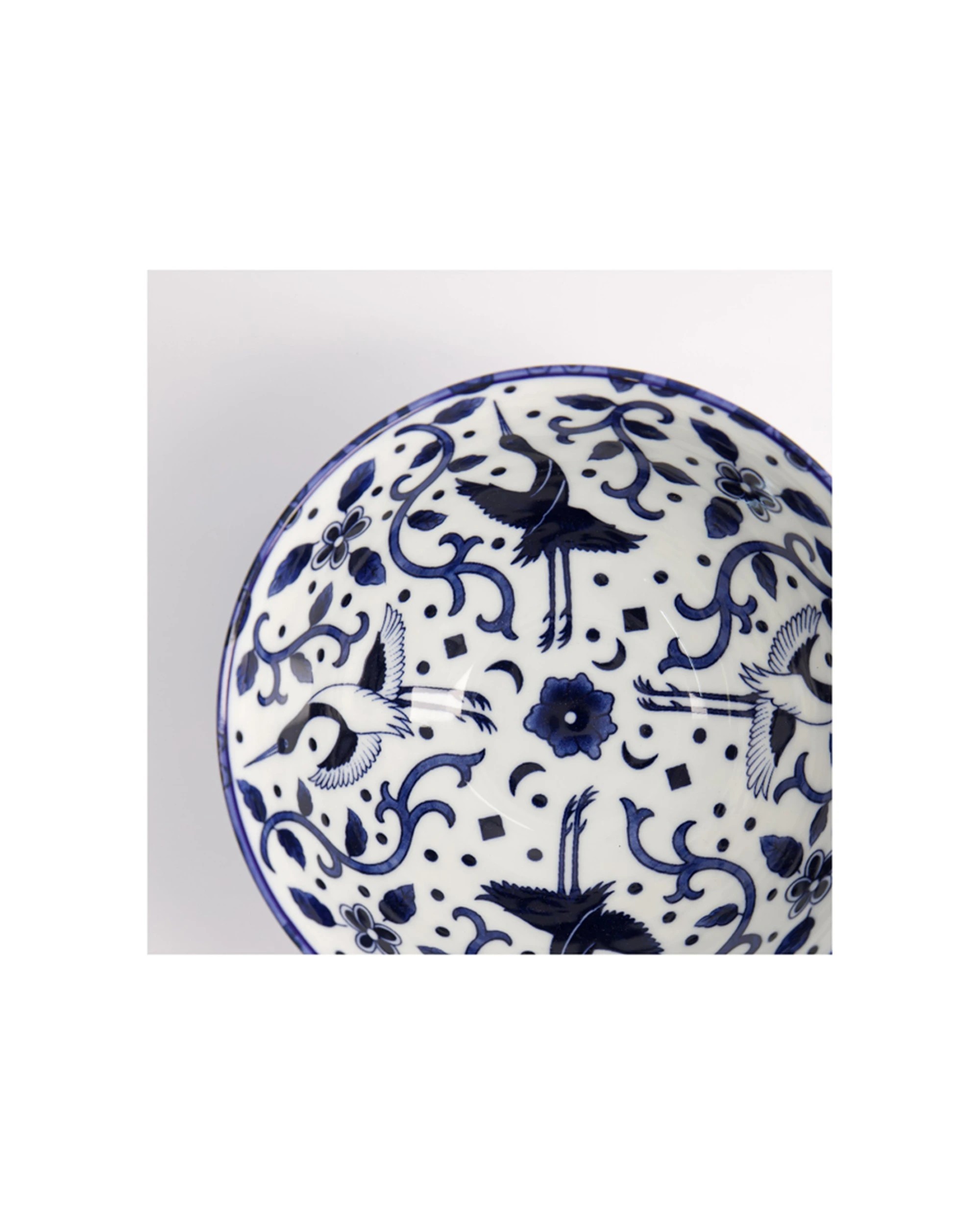 4 Tokyo Design Tokyo Maizuru Ramen Bowl 18x9cm Microwave Dishwasher Safe - Blue, 4 of 4