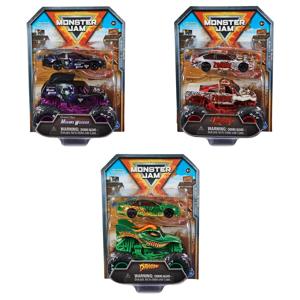 Monster Jam 1:64 Scale Truck and Race Car Set - Asso