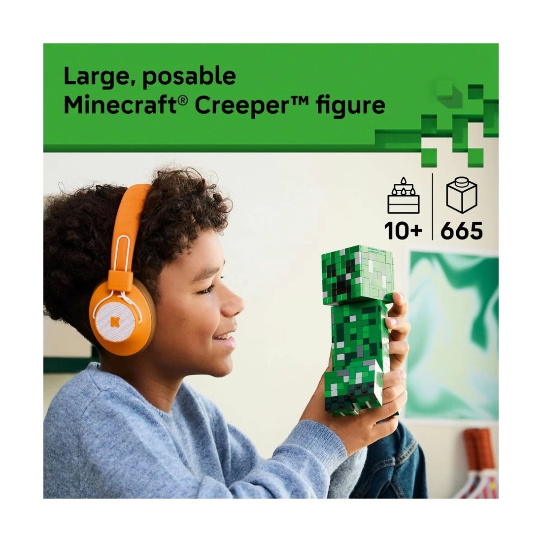 3 LEGO Minecraft The Creeper 21276, 3 of 9