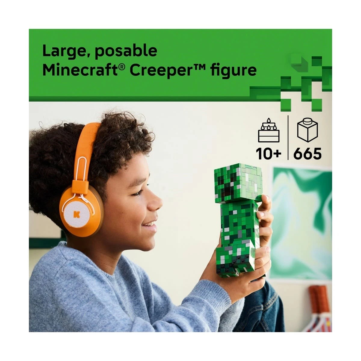 3 LEGO Minecraft The Creeper 21276, 3 of 9