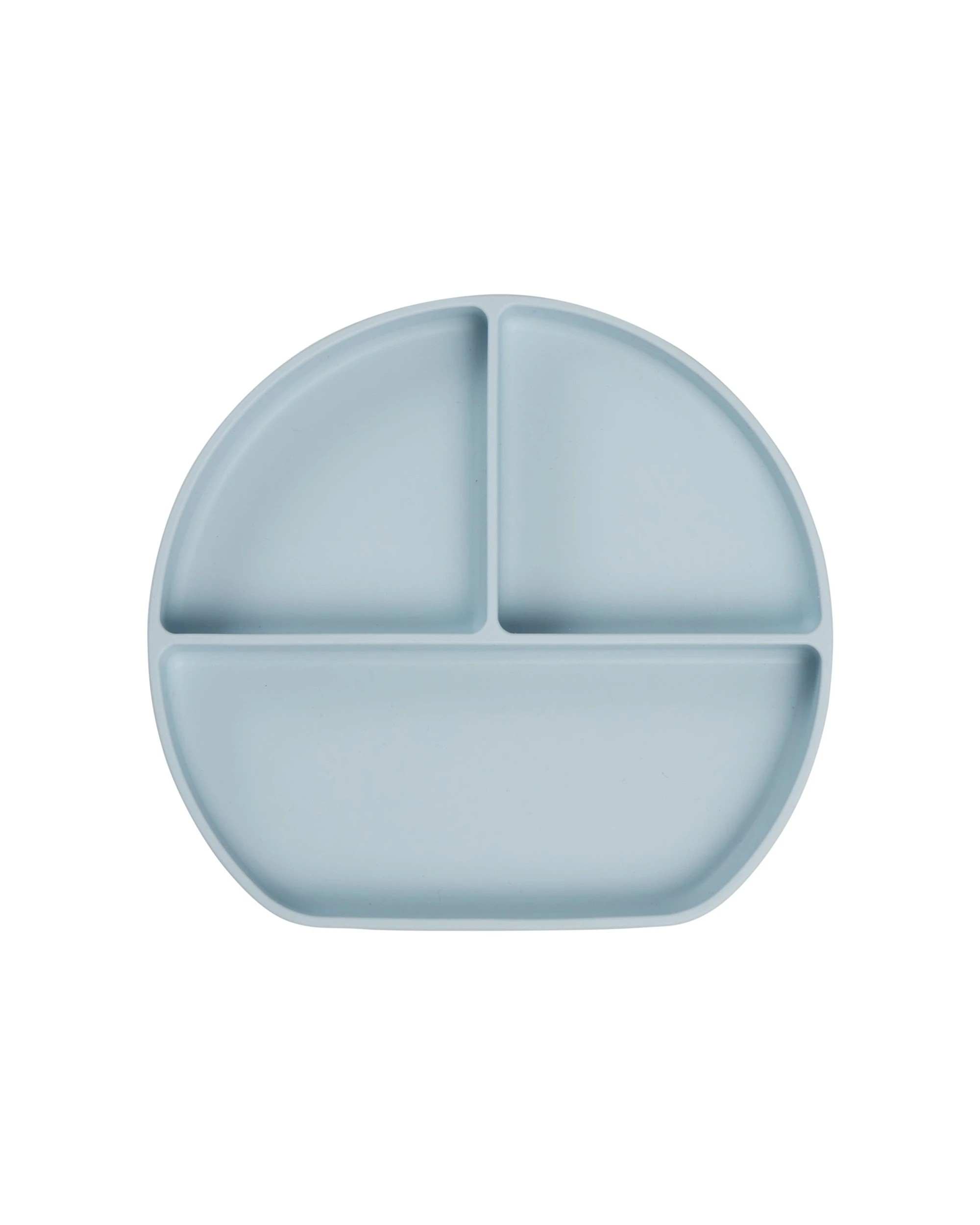 1 Splosh Baby Lion Silicone Feeding Plate Divided 0 Years Dishwasher Safe - Blue, 1 of 3