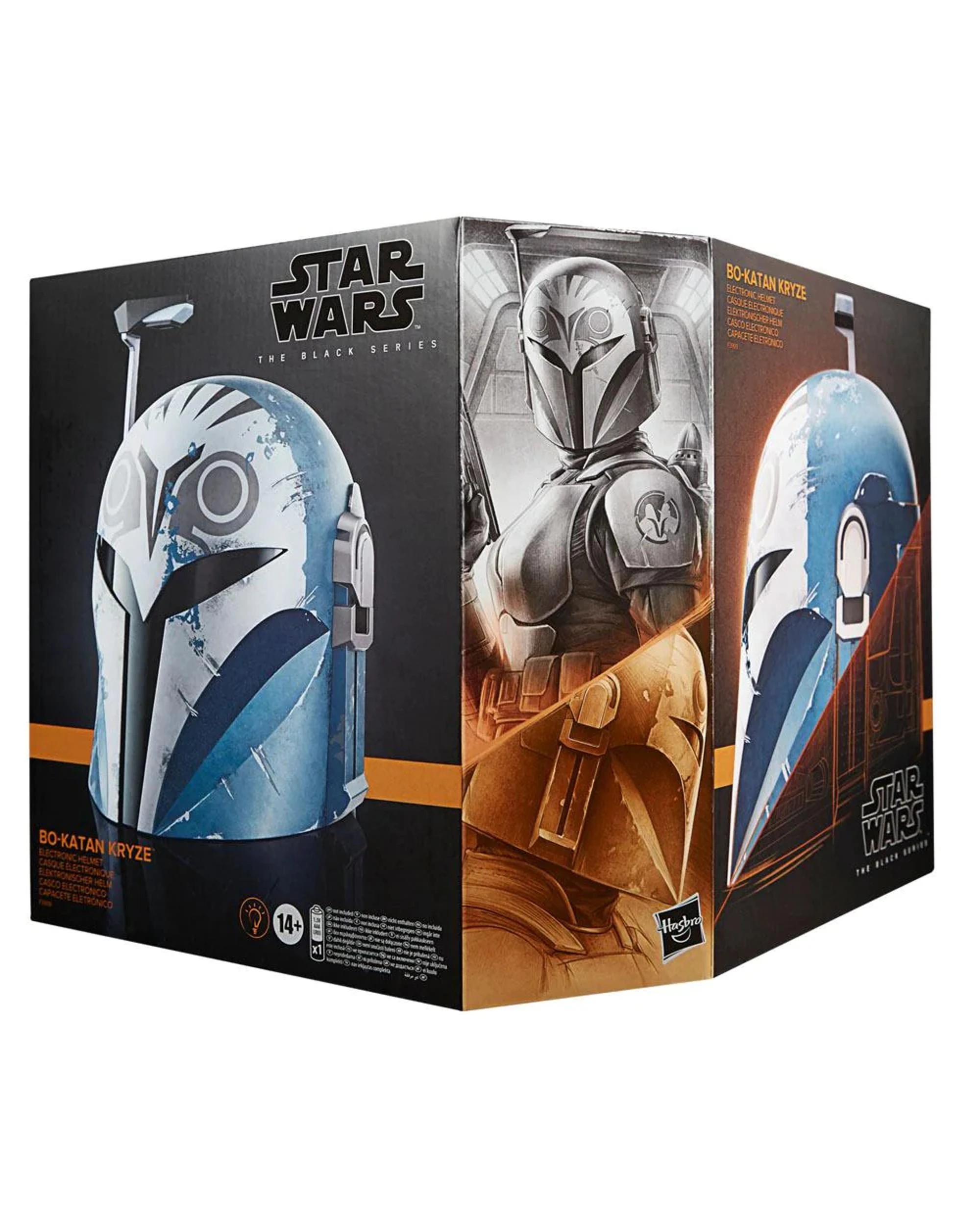 1 Star Wars The Black Series Bo-Katan Kryze Premium Electronic Helmet, 1 of 4