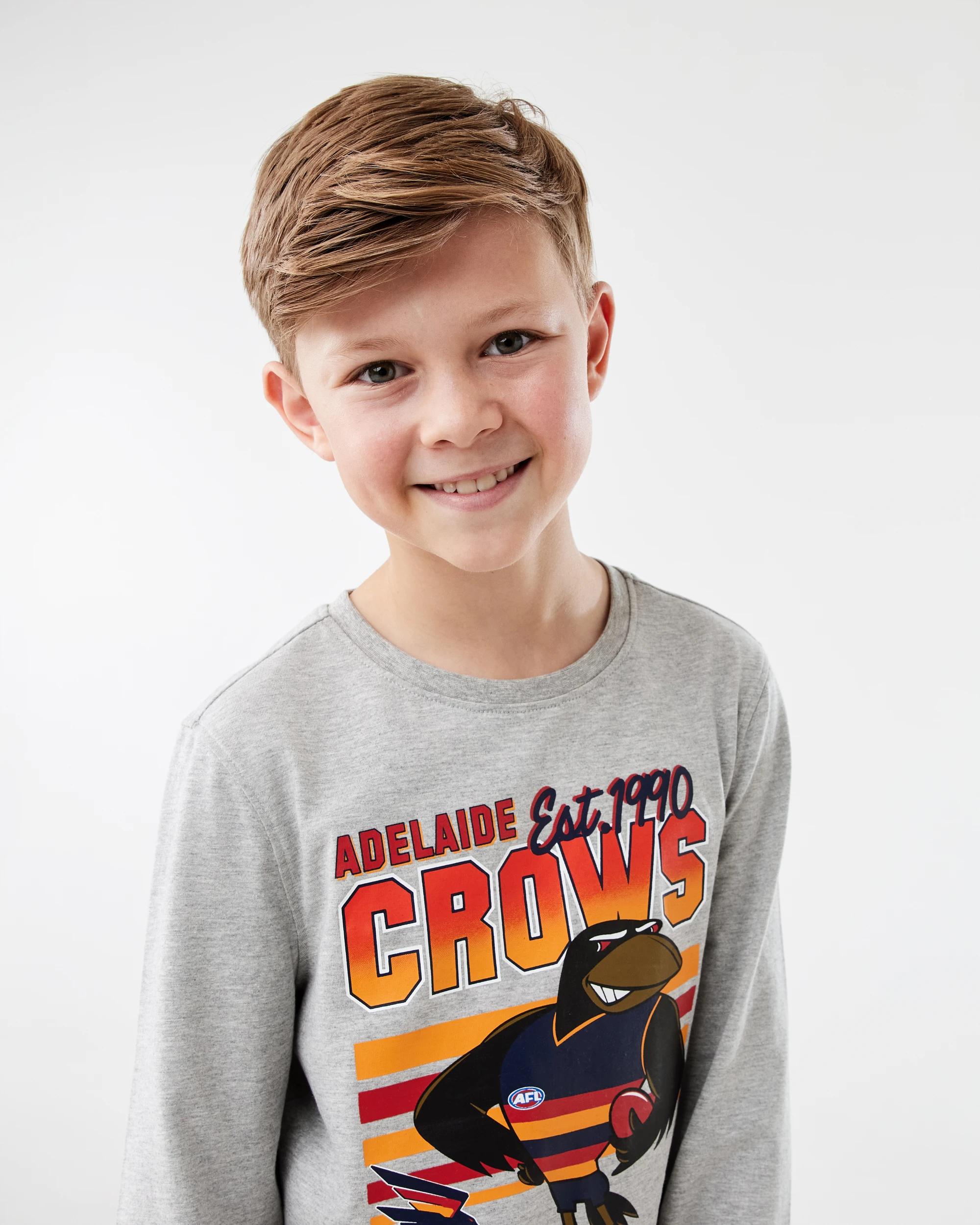 3 Official AFL Kids Pyjama Set Adelaide, 3 of 6