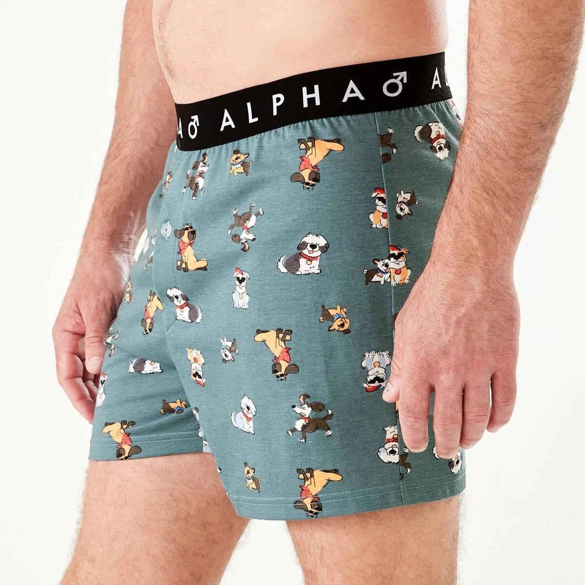 2 Printed Jersey Boxers DOGGOS, 2 of 6