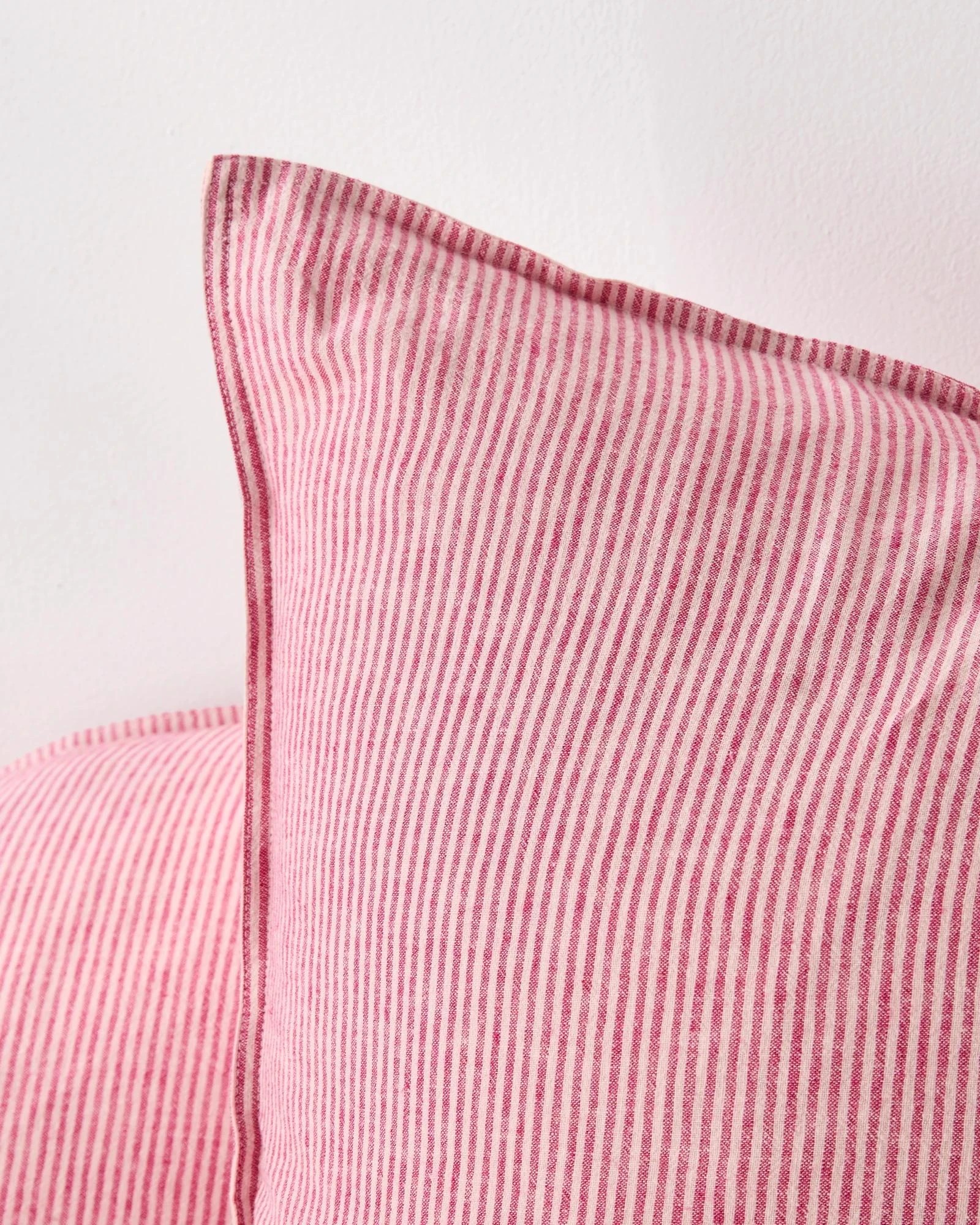 4 Target Ashlee Check Linen/Cotton European Pillowcase - Queen Bed - Pink, 4 of 7