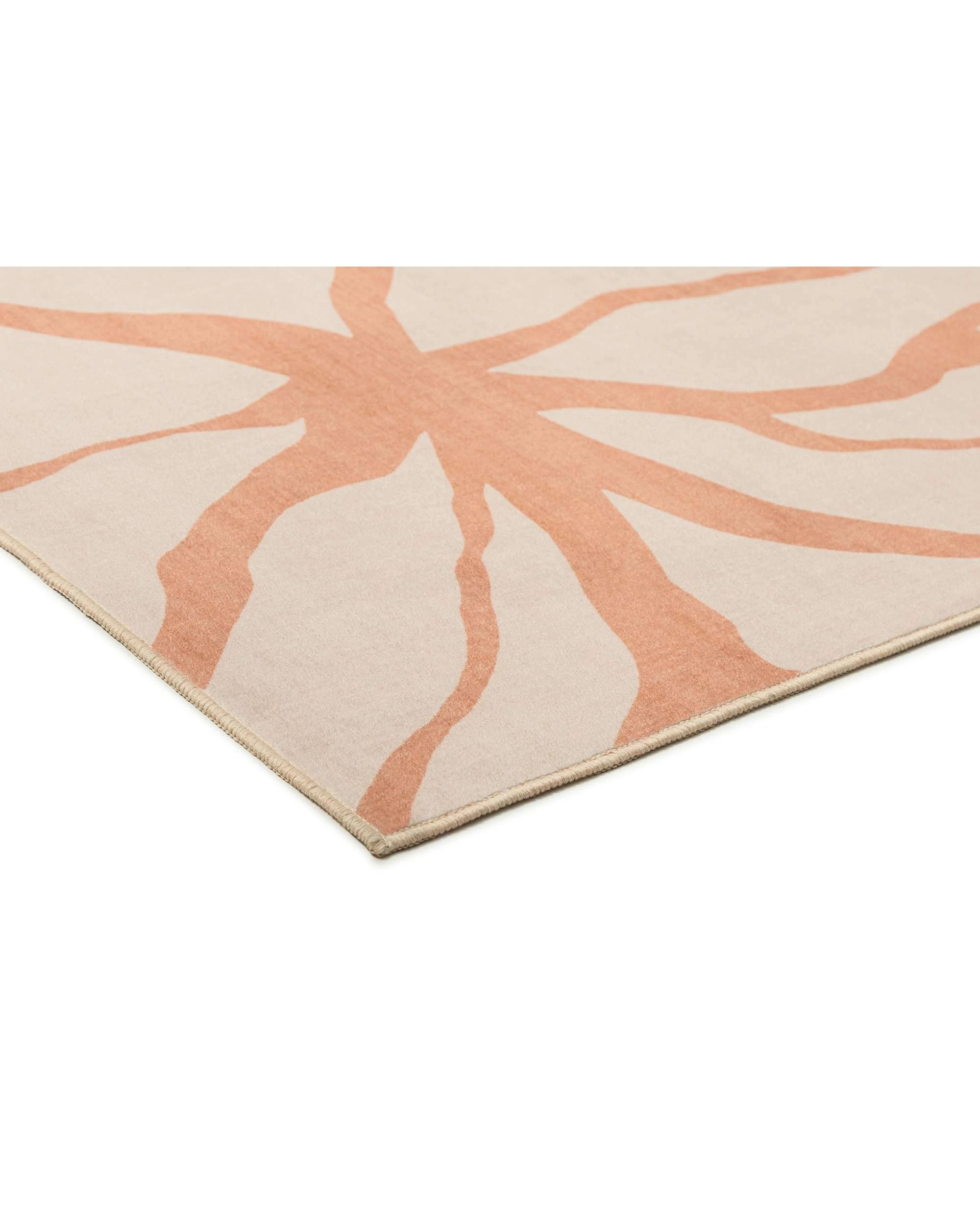 4 Loopsie Anerley Printed Washable Rug-320cm x 230cm - Orange, 4 of 8