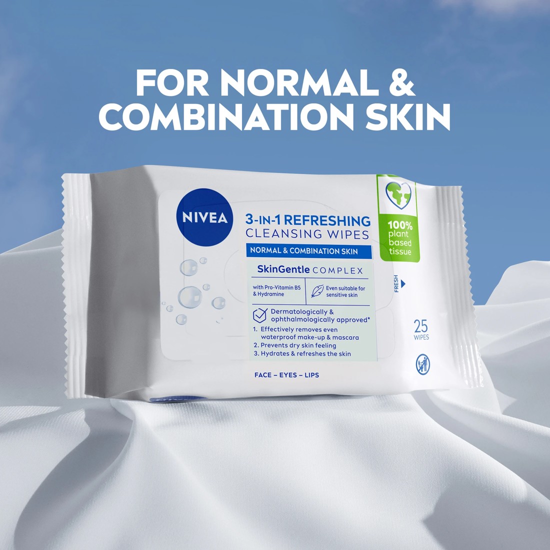 3 Nivea 7 Pack 3-in-1 Refreshing Cleansing Wipes - Pro Vitamin B5 and Hydramine, 3 of 10