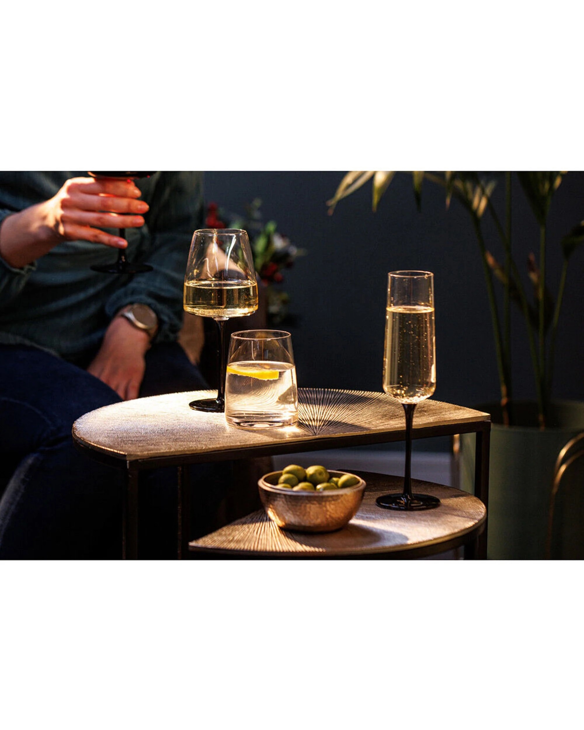 6 Mikasa 4pc Palermo Crystal Champagne Flute Set 250ml - Clear, 6 of 6