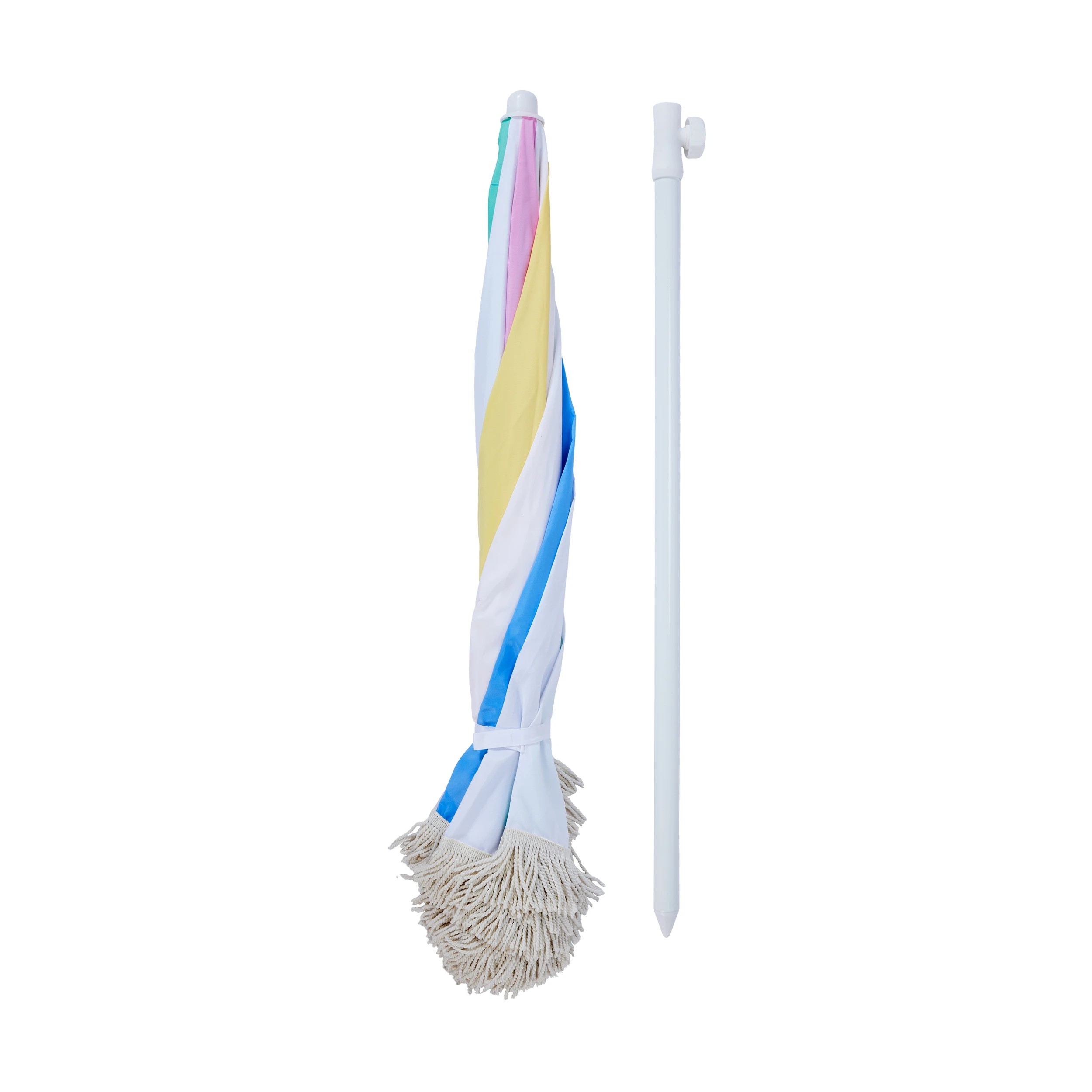 3 Beach Umbrella - Gelato Stripe, 3 of 8