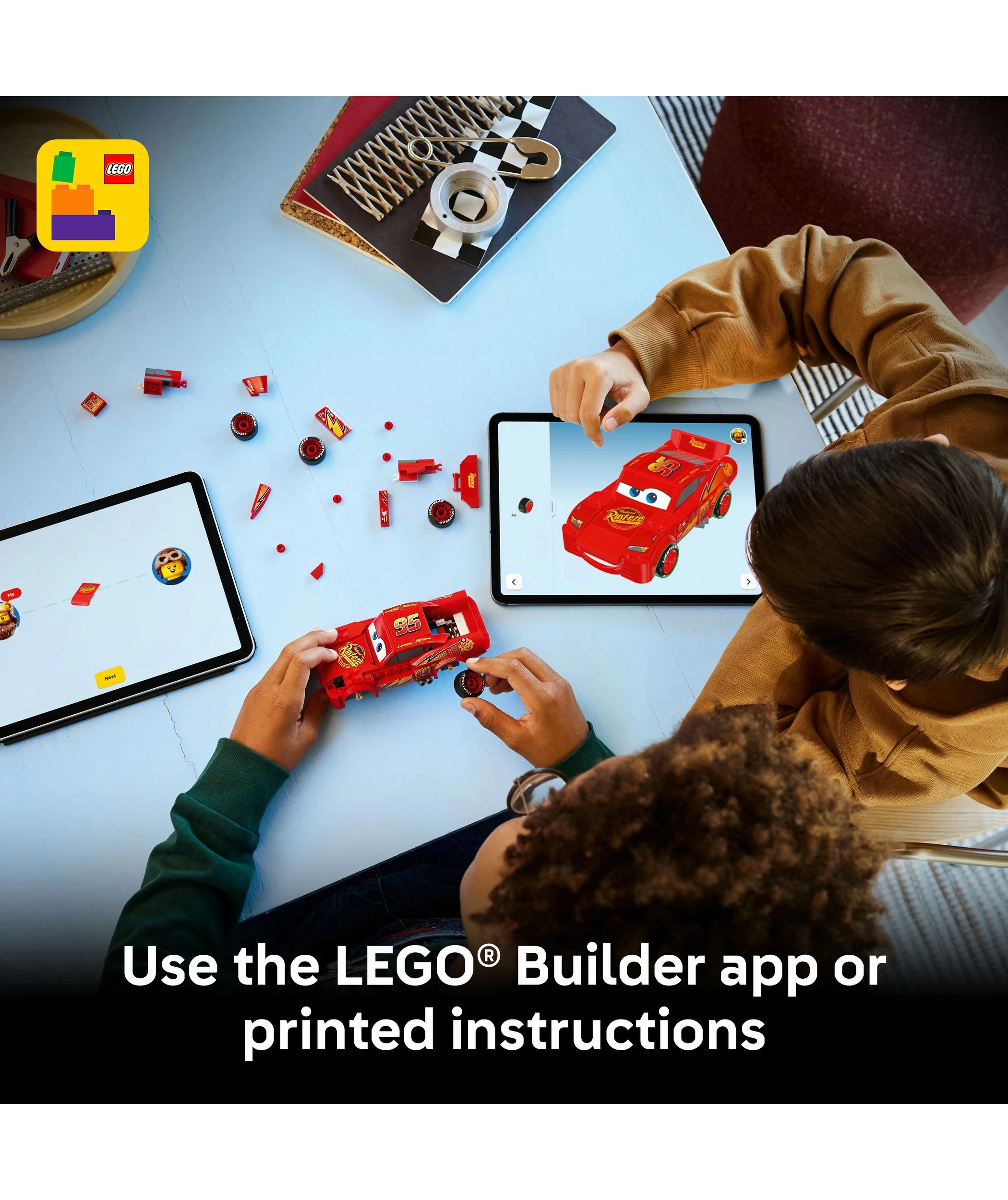 7 LEGO Speed Champions Lightning McQueen 77255, 7 of 10