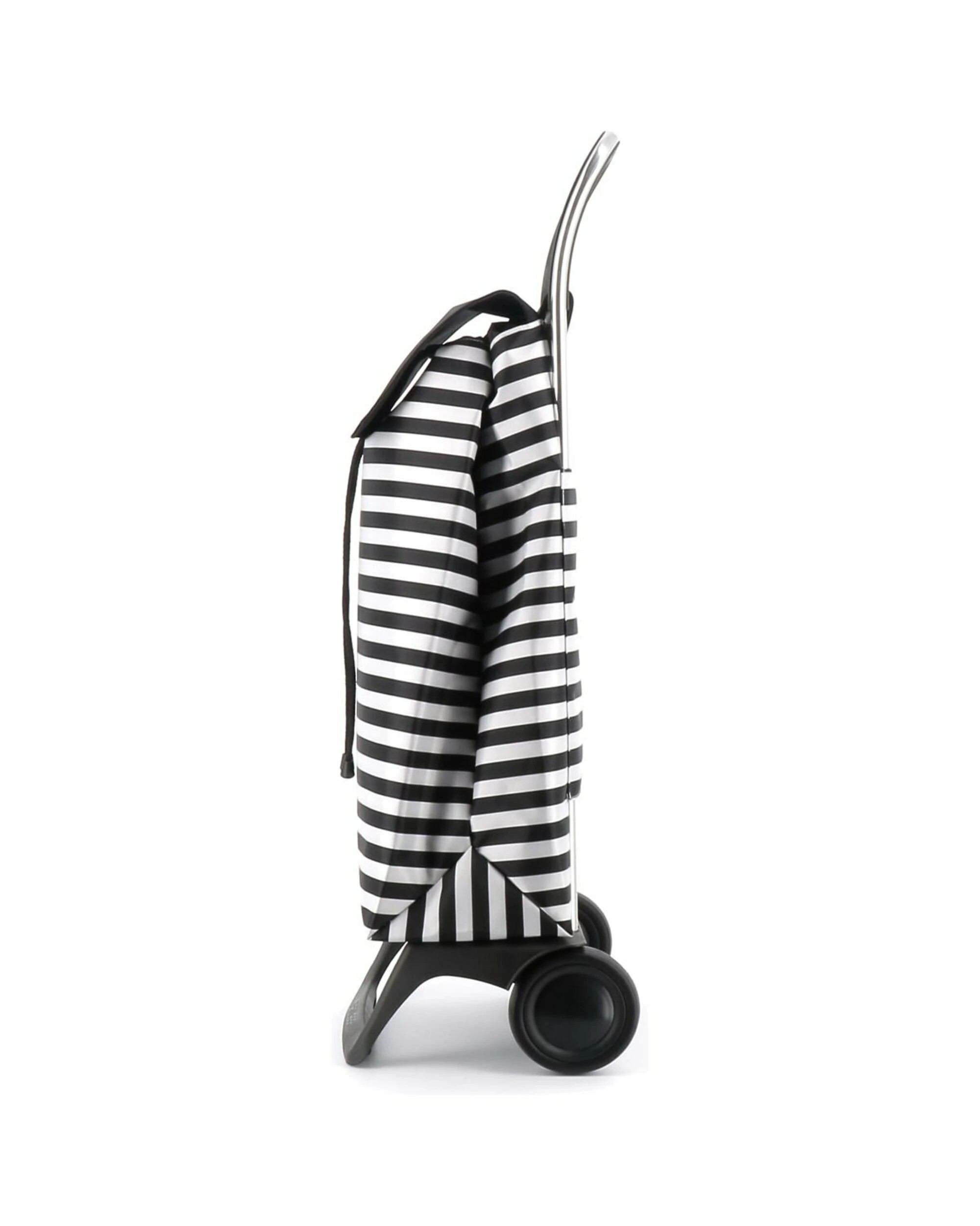 5 Rolser Jet LN Joy Trolley Marina Black & White, 5 of 5