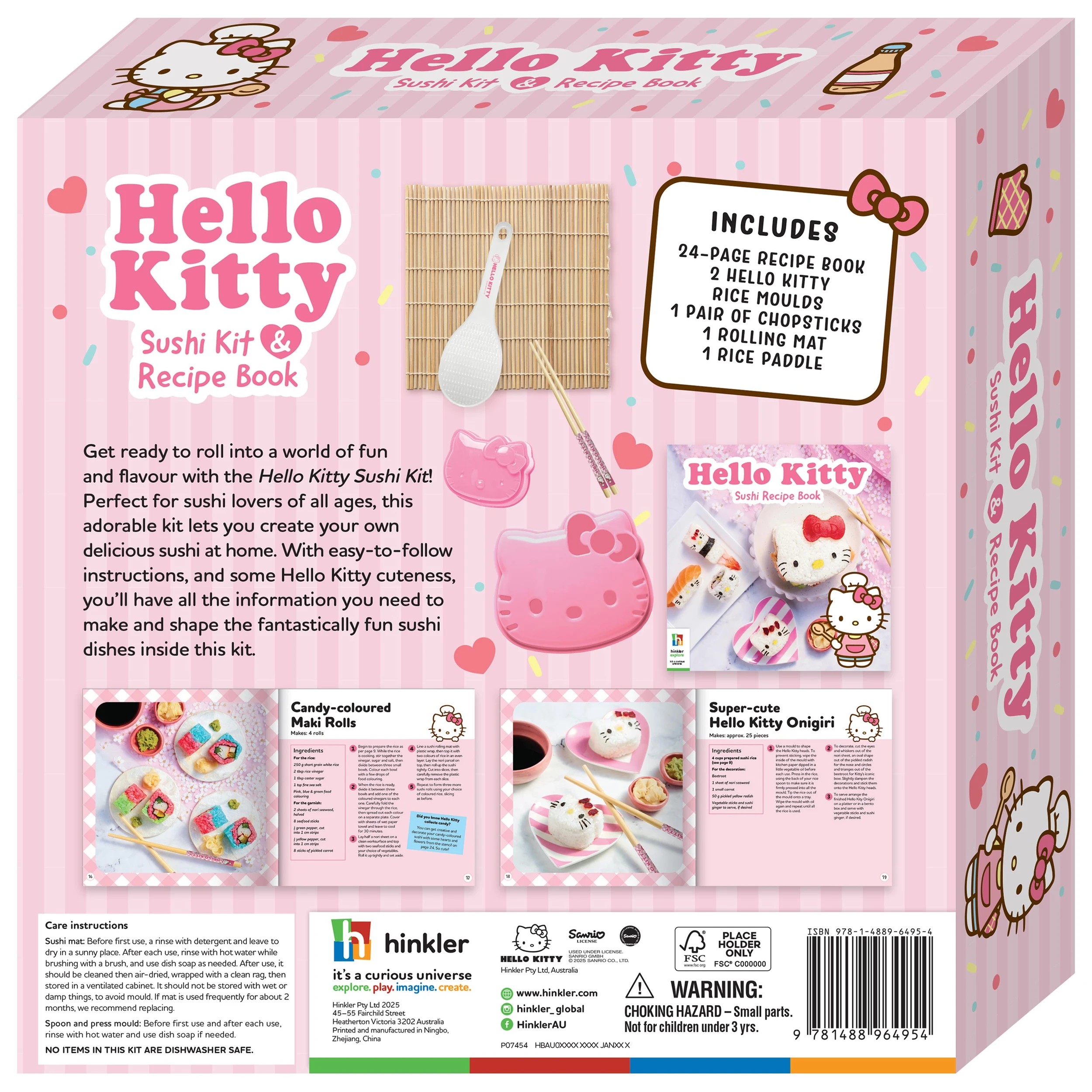 2 Hello Kitty Sushi Kit and Recipe Book, 2 of 8