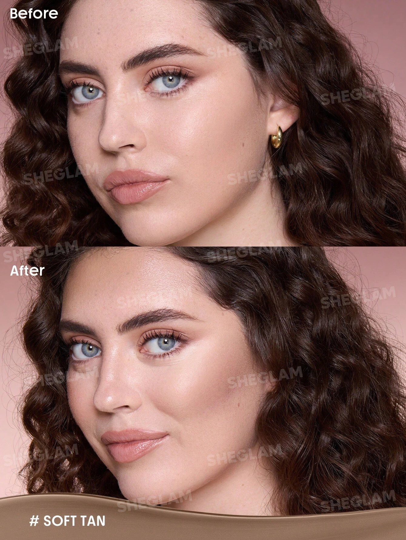 3 SHEGLAM Buttery Buff Contour & Bronzer Stick - Soft Tan, 3 of 7