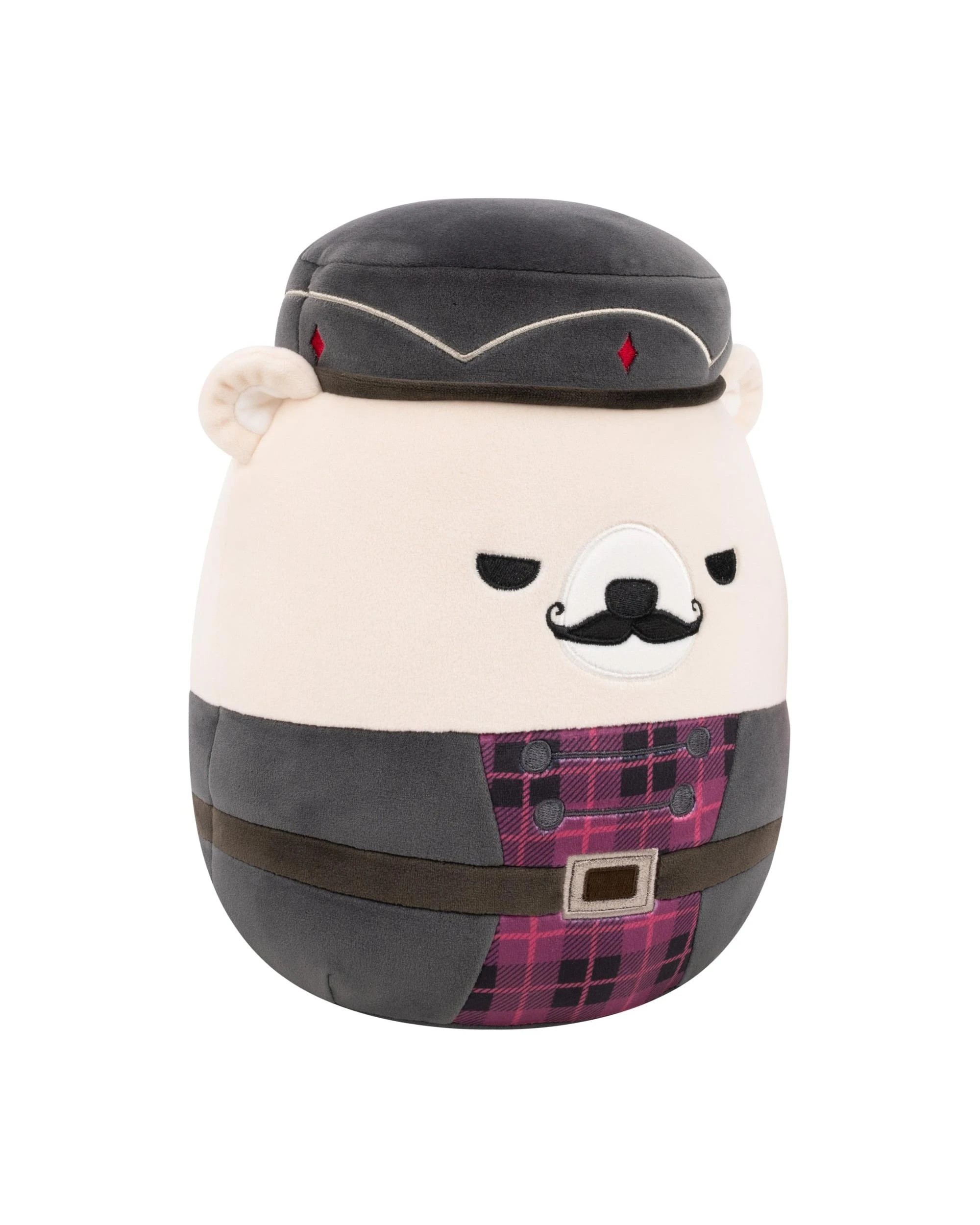 3 Squishmallows Christmas Nikolai the Nutcracker Bear 12 inch Plush, 3 of 4