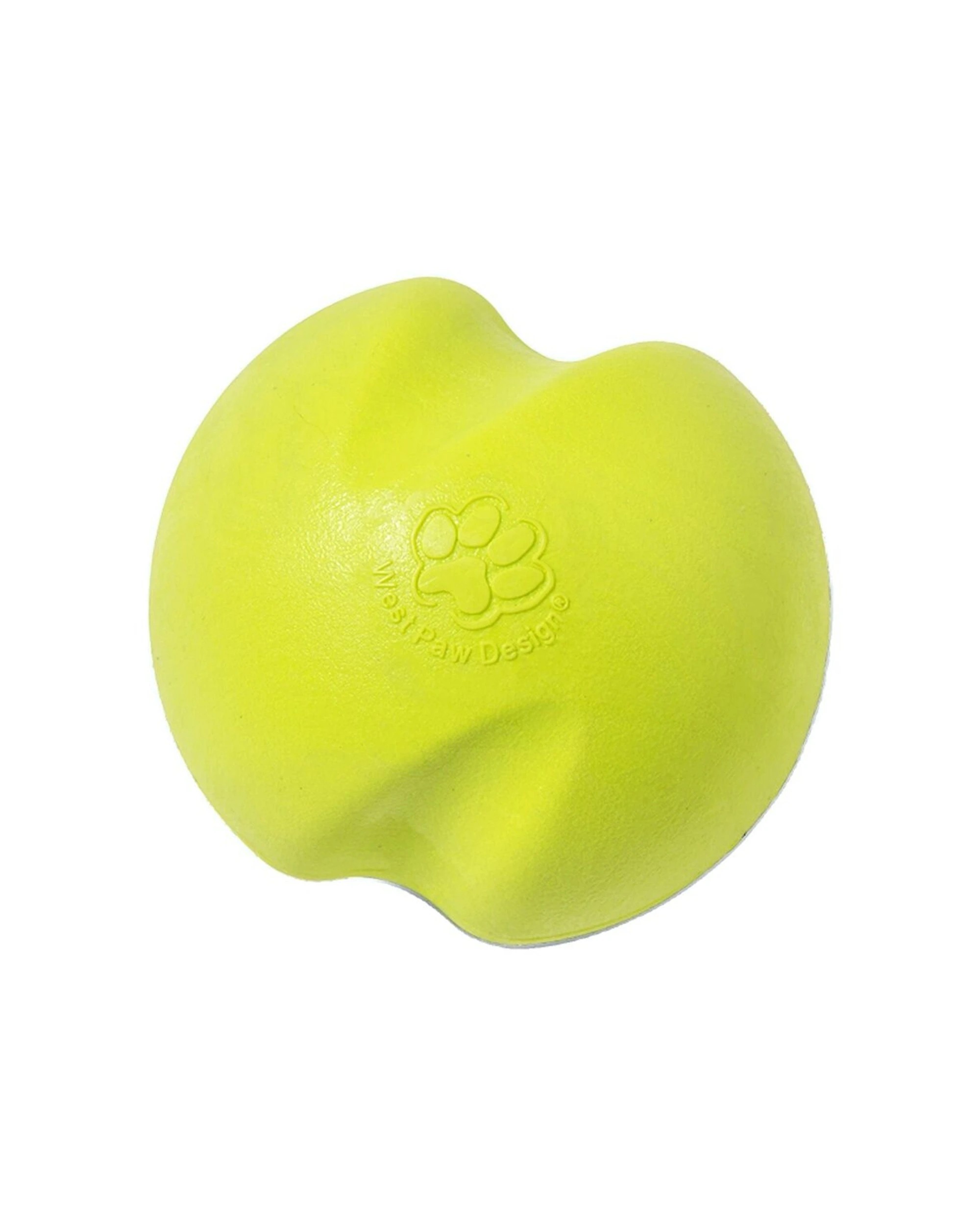 1 West Paw Jive Pet Dog Ball Extra Small Erratic Bounce Zogoflex Floats Chew Toy - Green, 1 of 1