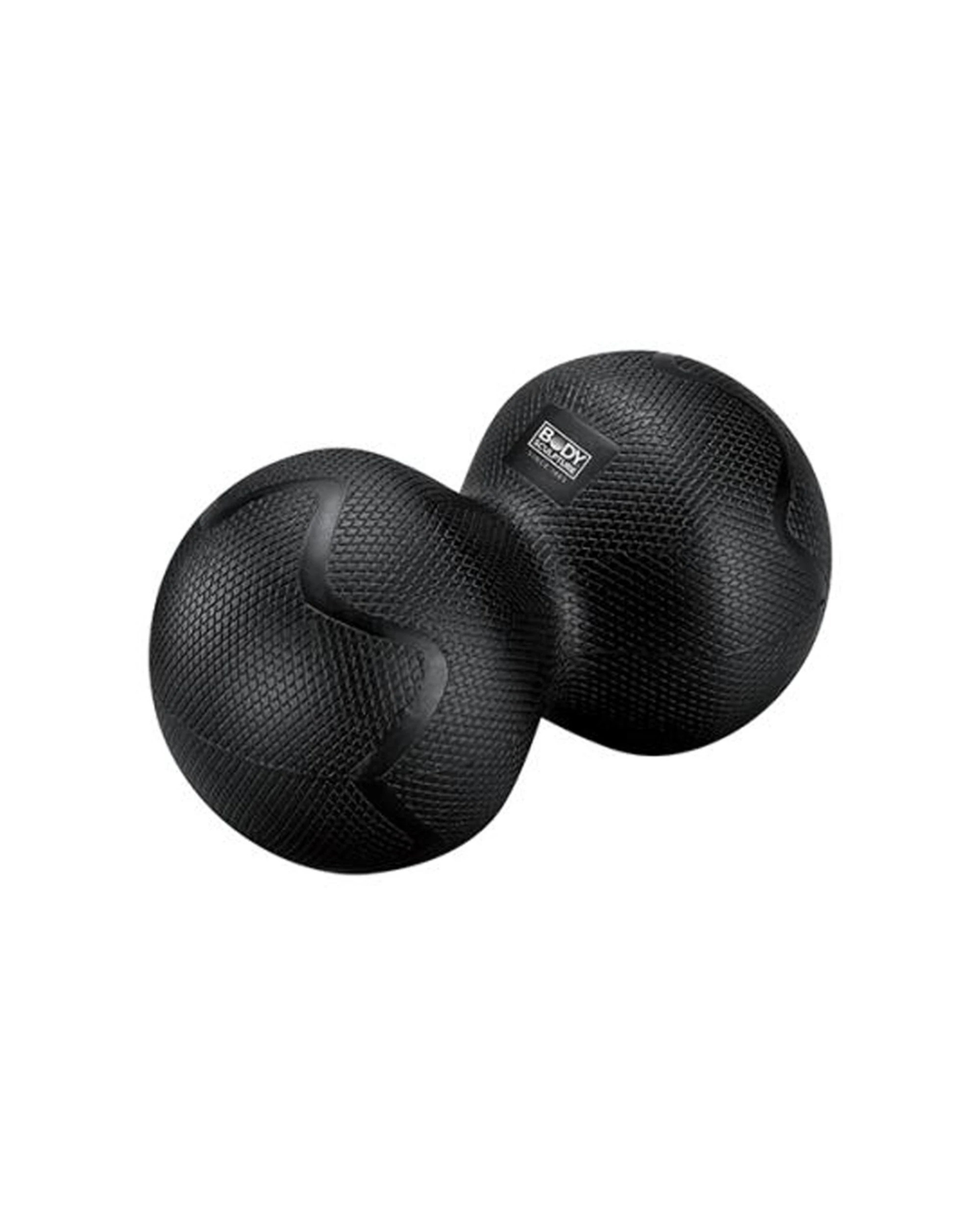1 Body Sculpture Massage Roller Ergonomic Foam Design Back & Spine Support - Black, 1 of 5