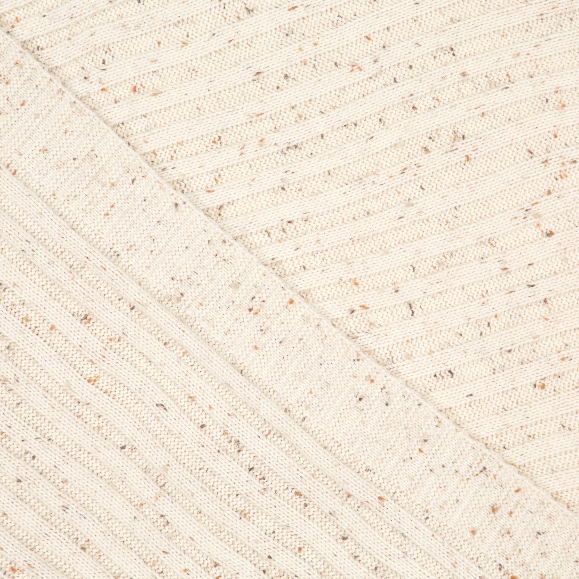 3 Rib Knitted Blanket, 3 of 5