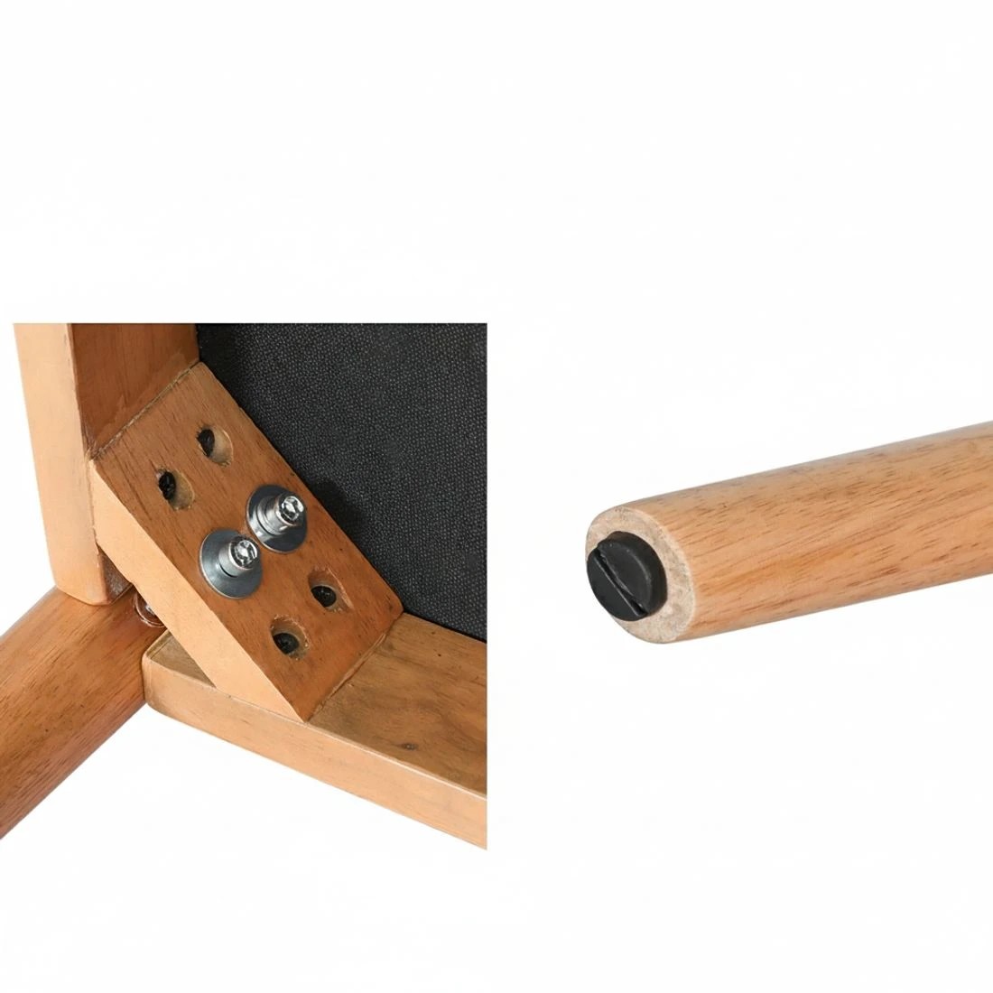 6 Artiss Dining Bench Upholstery Seat Wooden Chair 106cm - Multi, 6 of 6