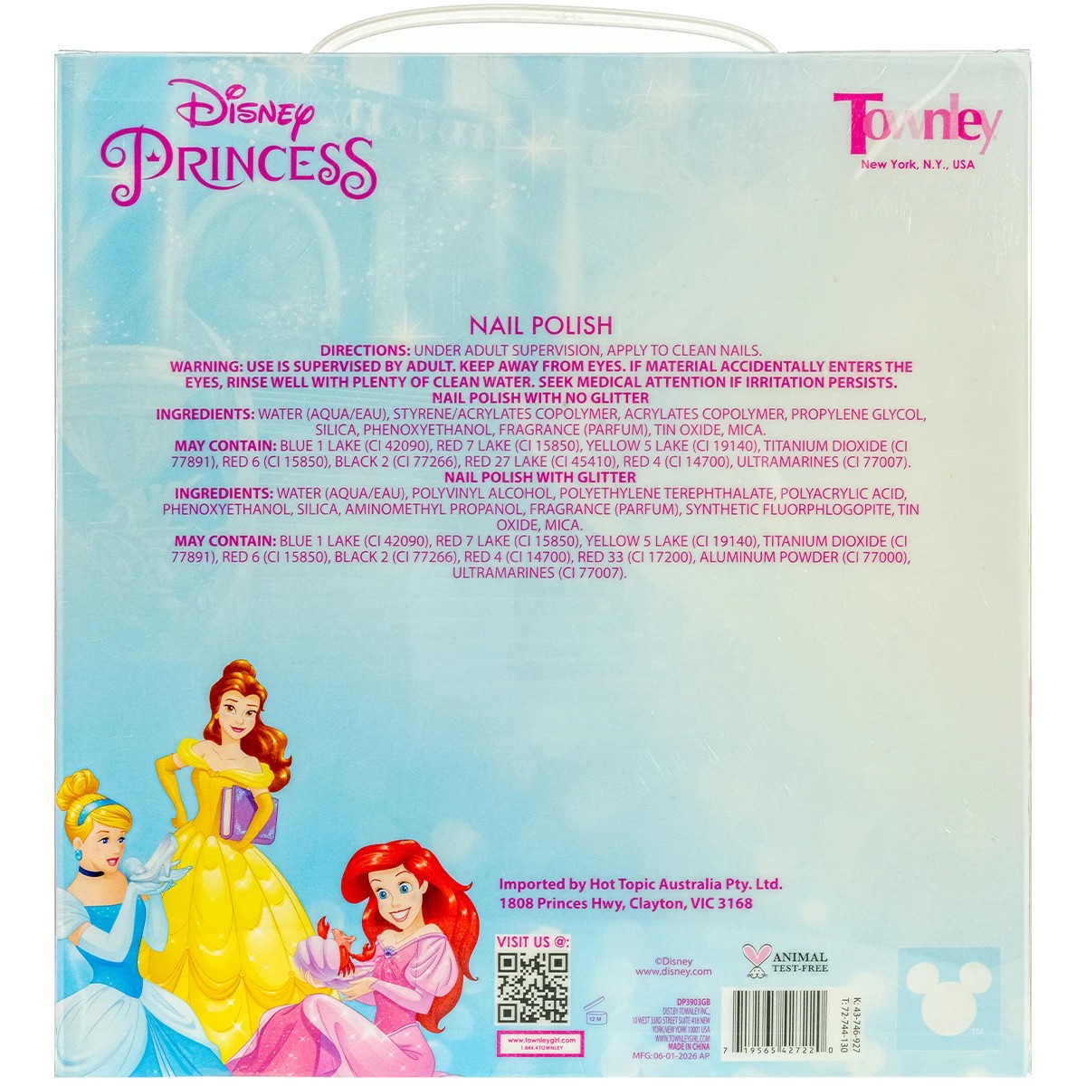 3 Disney Princess 18 Piece Nail Polish Set, 3 of 5