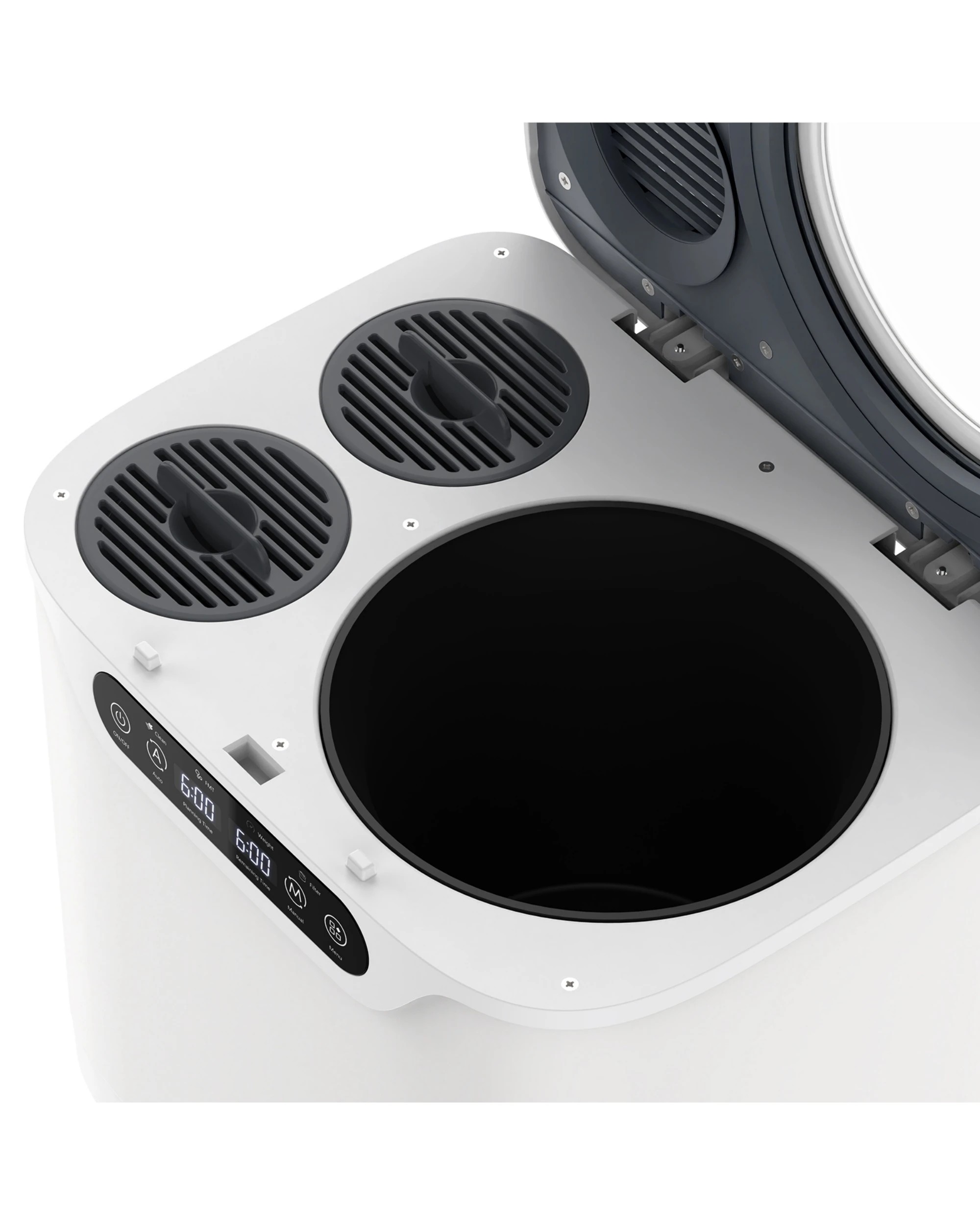 6 Advwin Electric Composter, Smart Kitchen Waste Composter With 2 Detachable Carbon Filter, 4l, 6 of 8